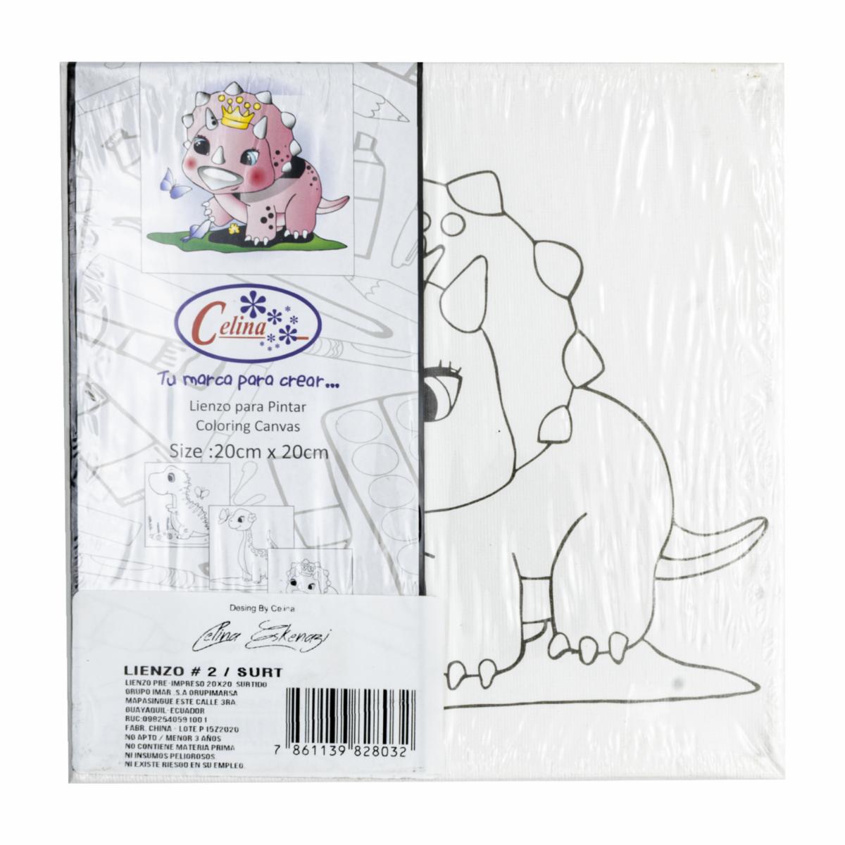 Lienzo Pre-Impreso, Surtido CELINA 20X30