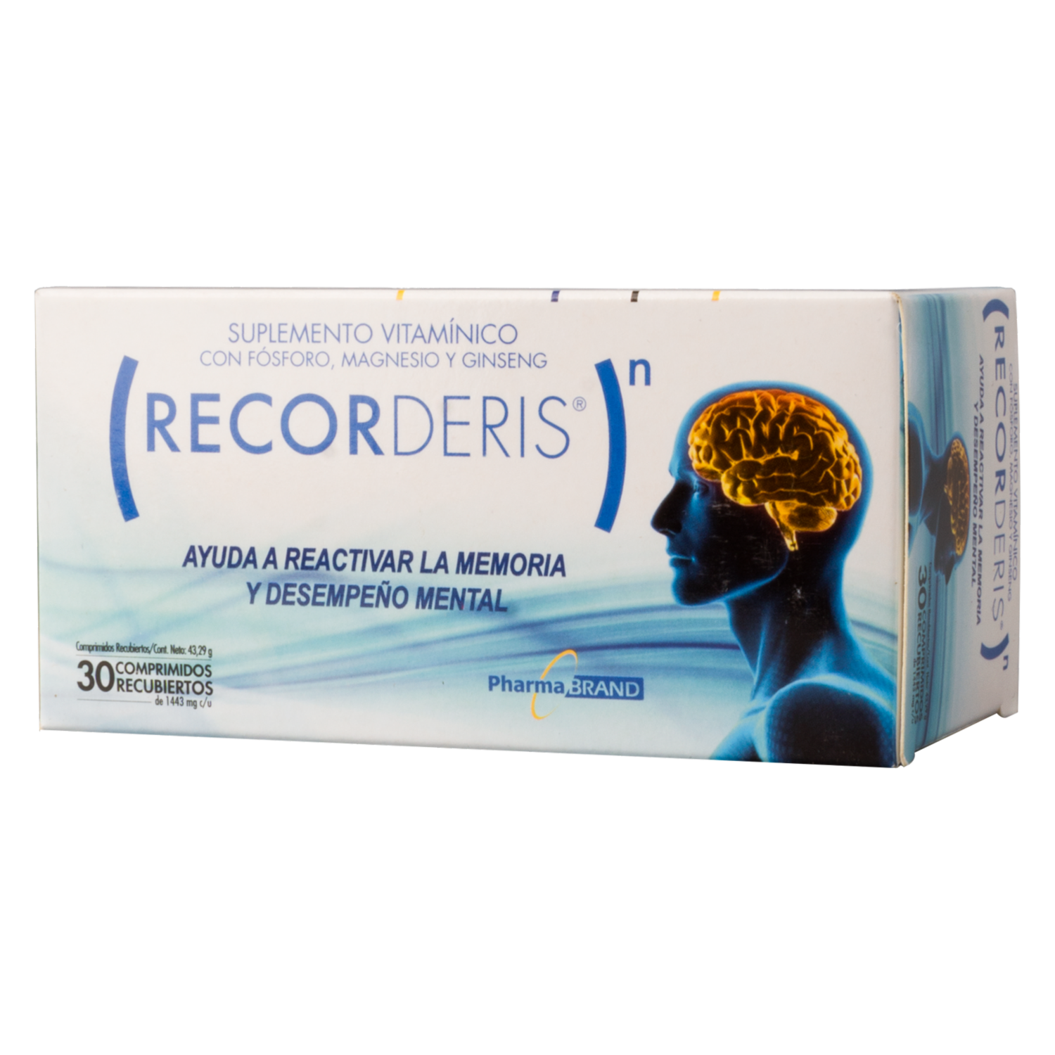 Multivitamínico Memoria RECORDERIS X 30 Comprimidos