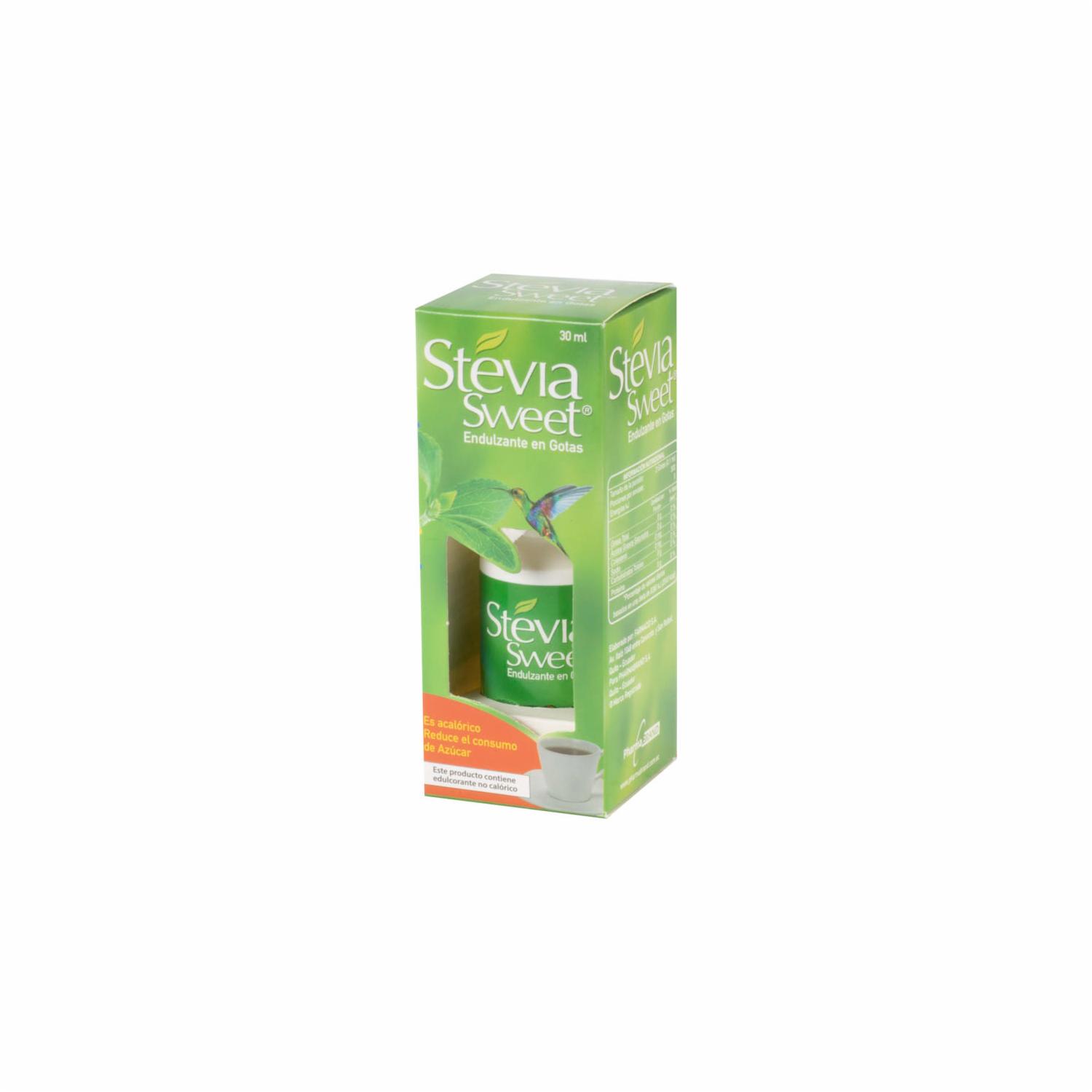 Edulcorante En Gotas STEVIA SWEET 30 Ml