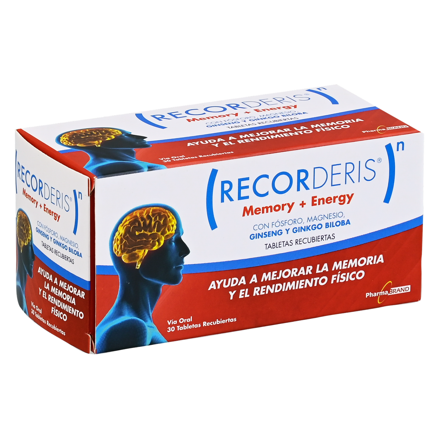 Multivitamínico Memoria + Energía RECORDERIS X 30 Comprimidos
