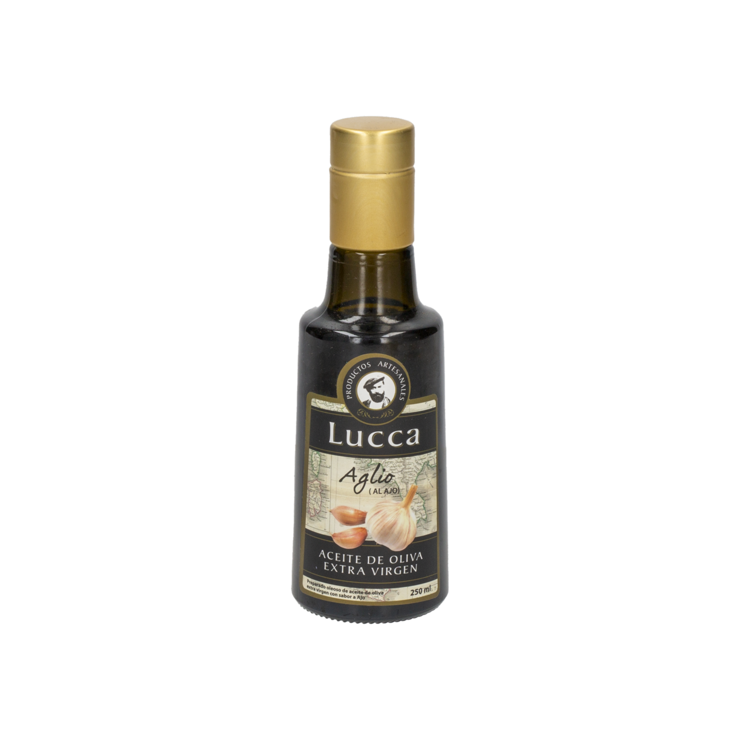 Aceite Extra Virgen Al Ajo LUCCA 250 ml