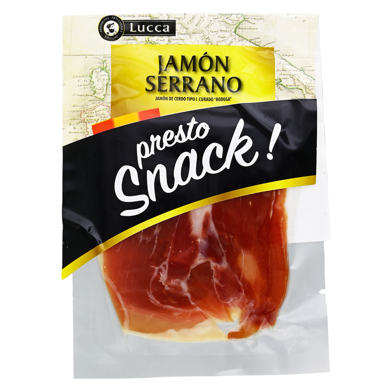 Jamón Serrano Feteado LUCCA 30 G