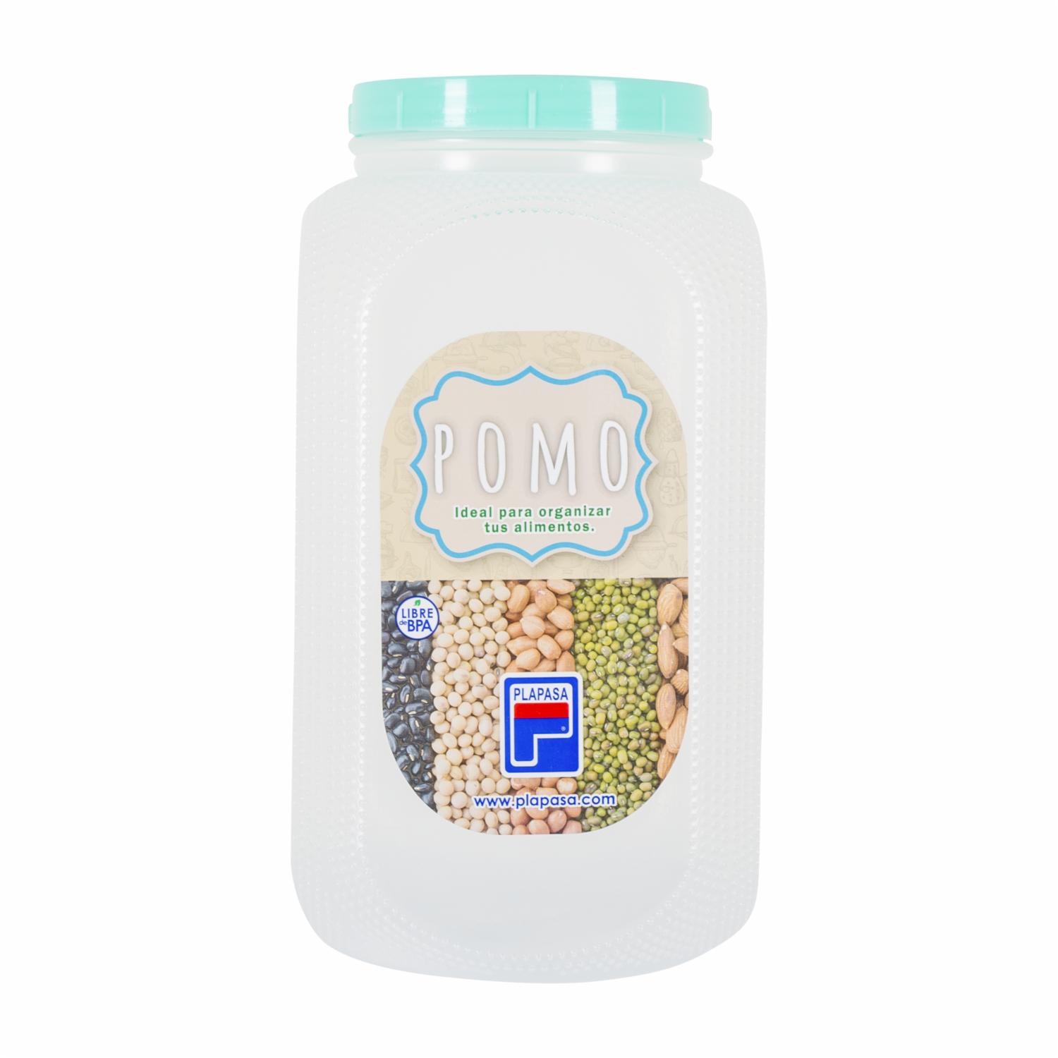 Pomo N4 Con Tapa Verde Menta Velvet PLAPASA 3,5 L