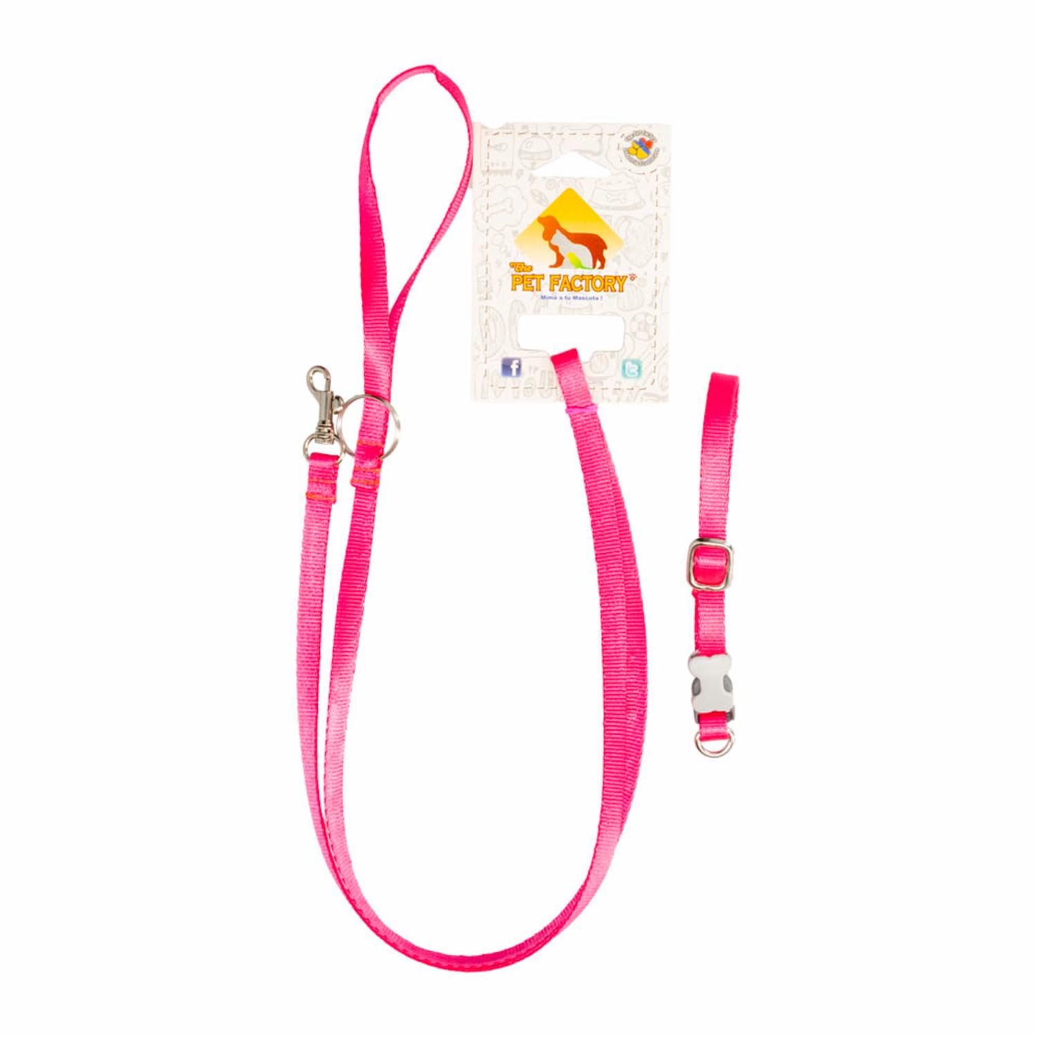 Collar Para Mascota Y Traílla Premium THE PET FACTORY Talla Extra Pequeño