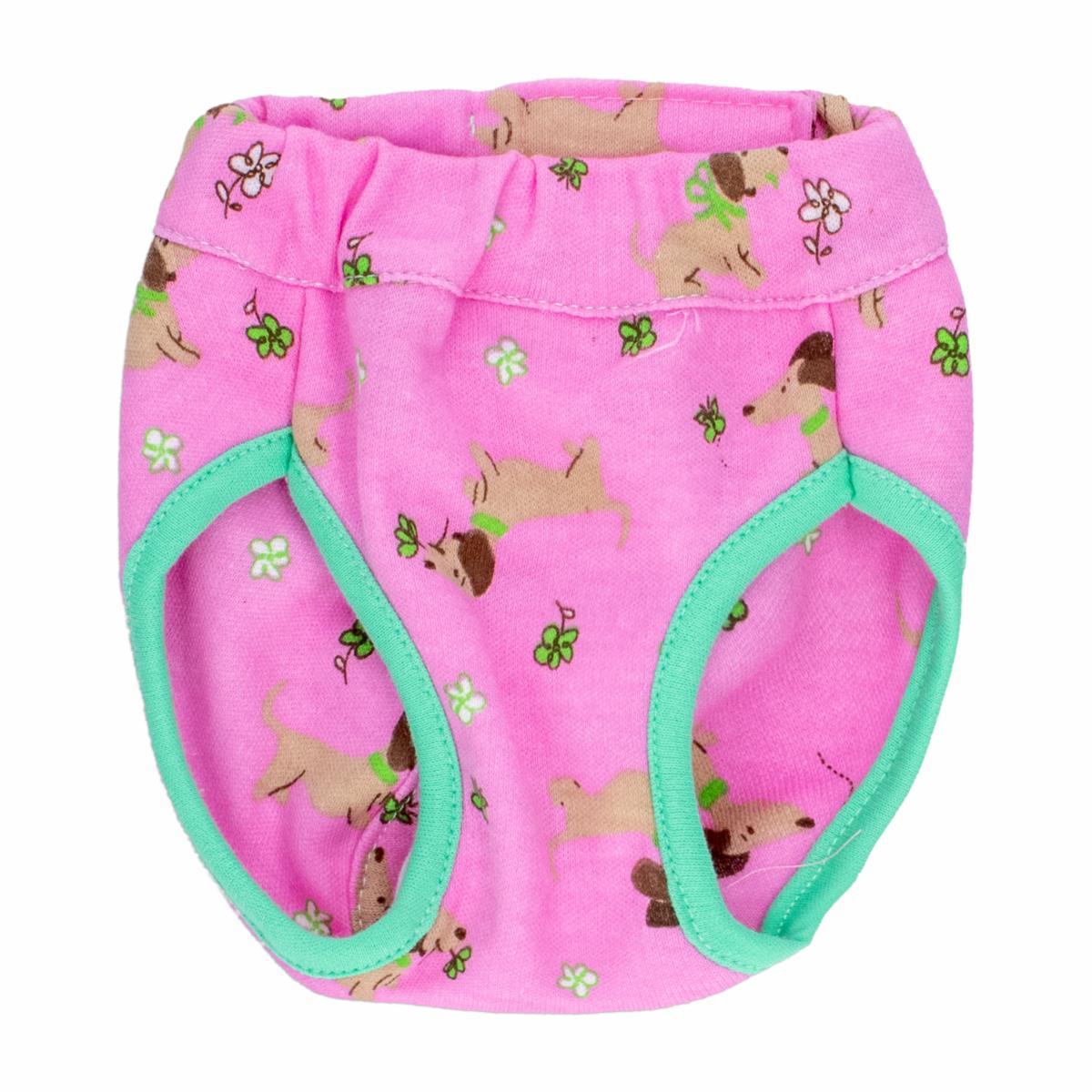 Panty De Perro Coqueto Color Rosa THE PET FACTORY Talla Extra Pequeño