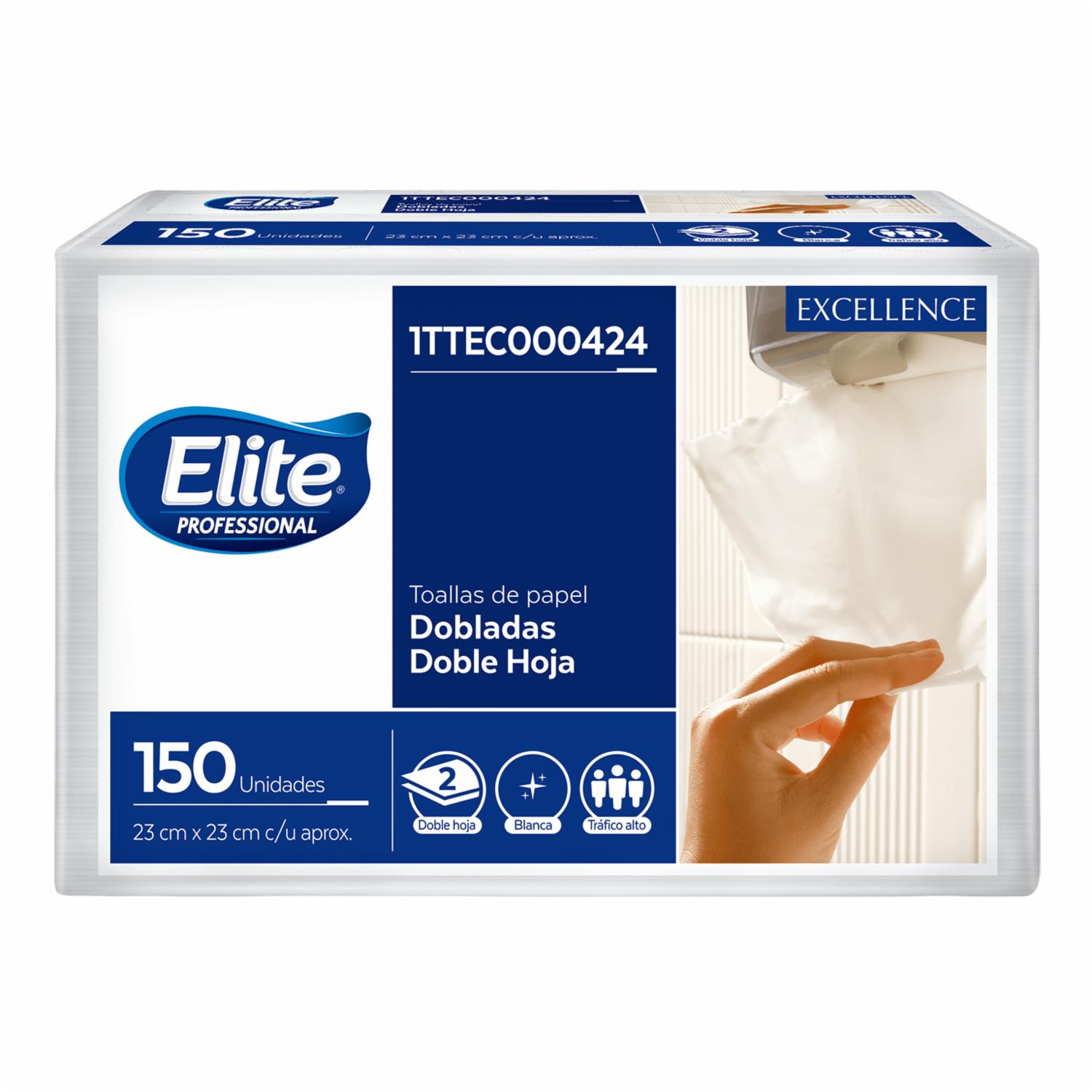 Toalla De Papel Doblada En Forma De Z ELITE X 150 Uds