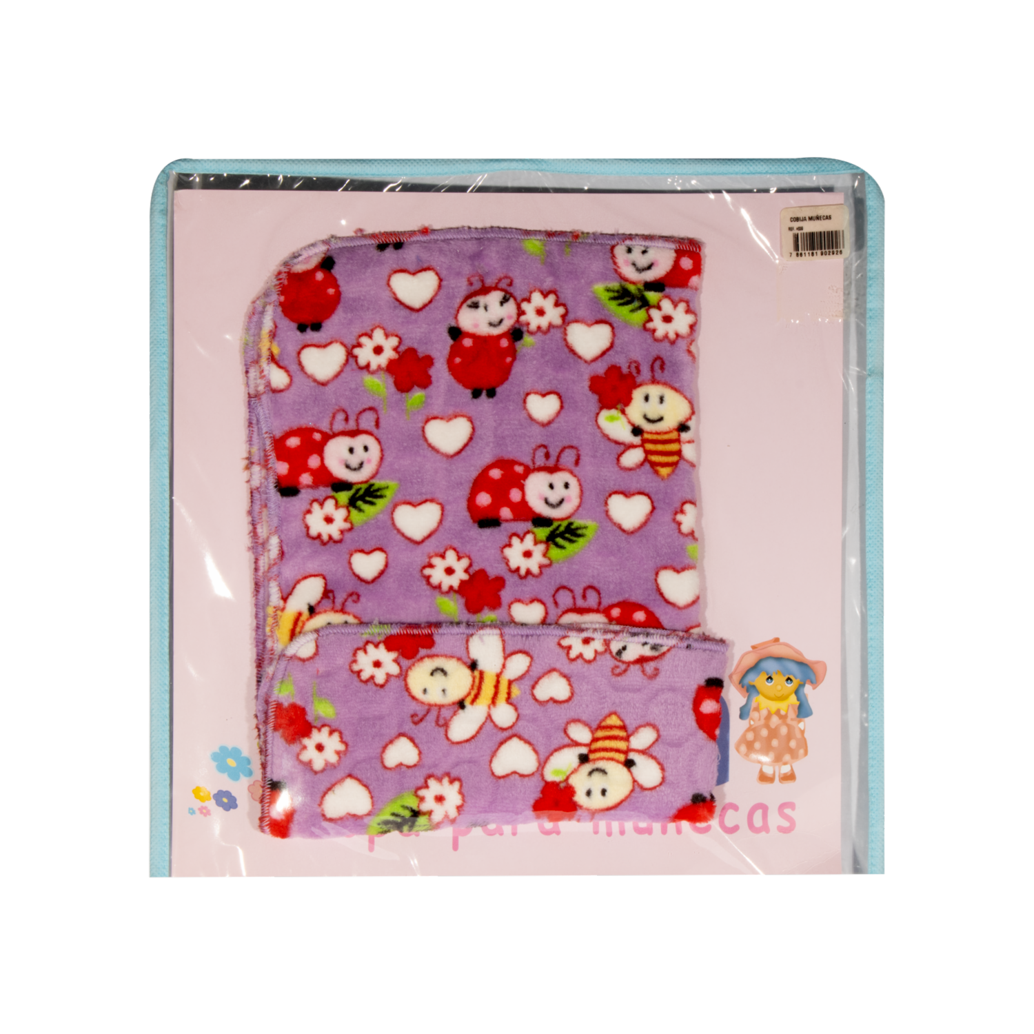 Conjunto De Ropa Cobija BAMBOLINA Para Muñeca