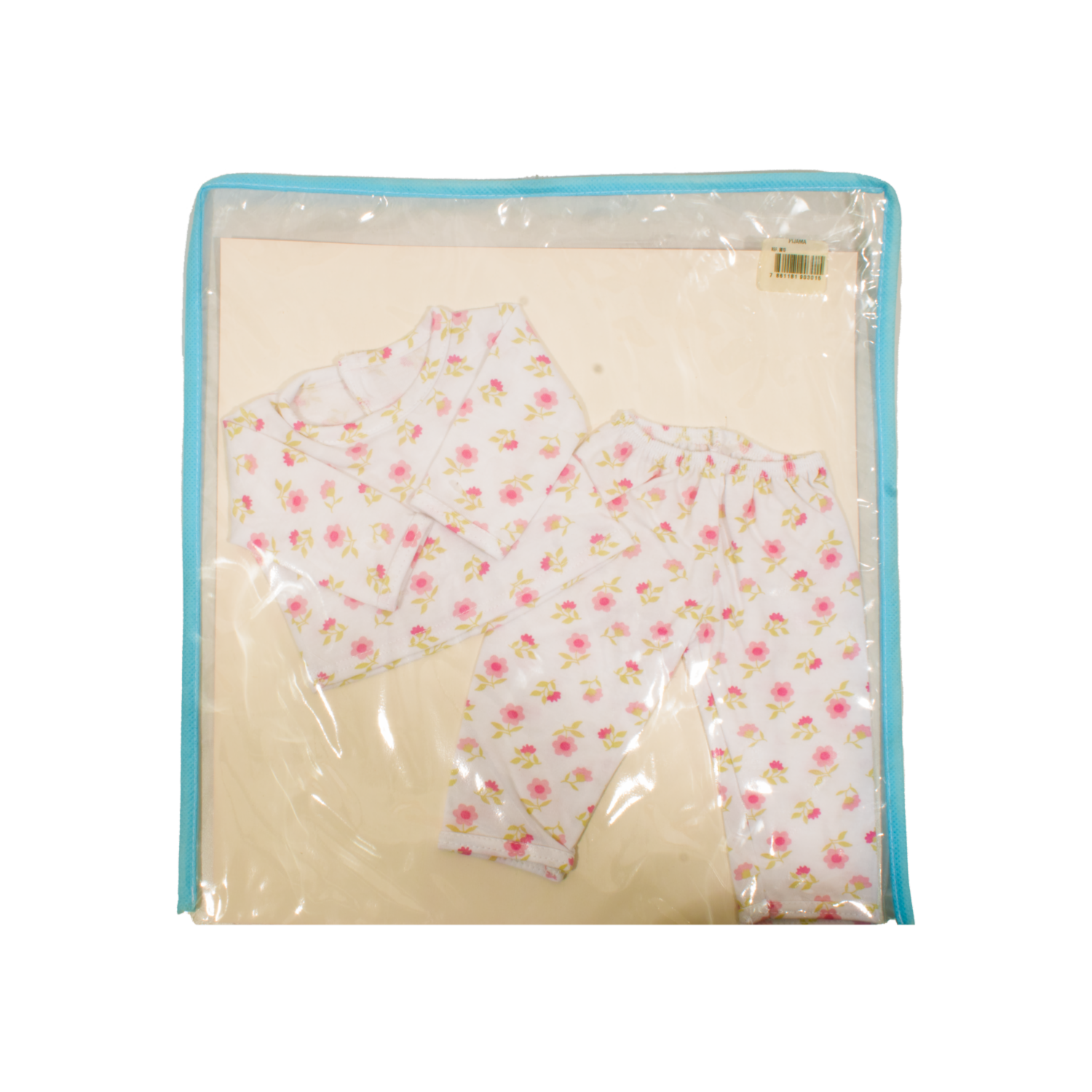 Conjunto De Ropa Pijama Floreada BAMBOLINA Para Muñeca