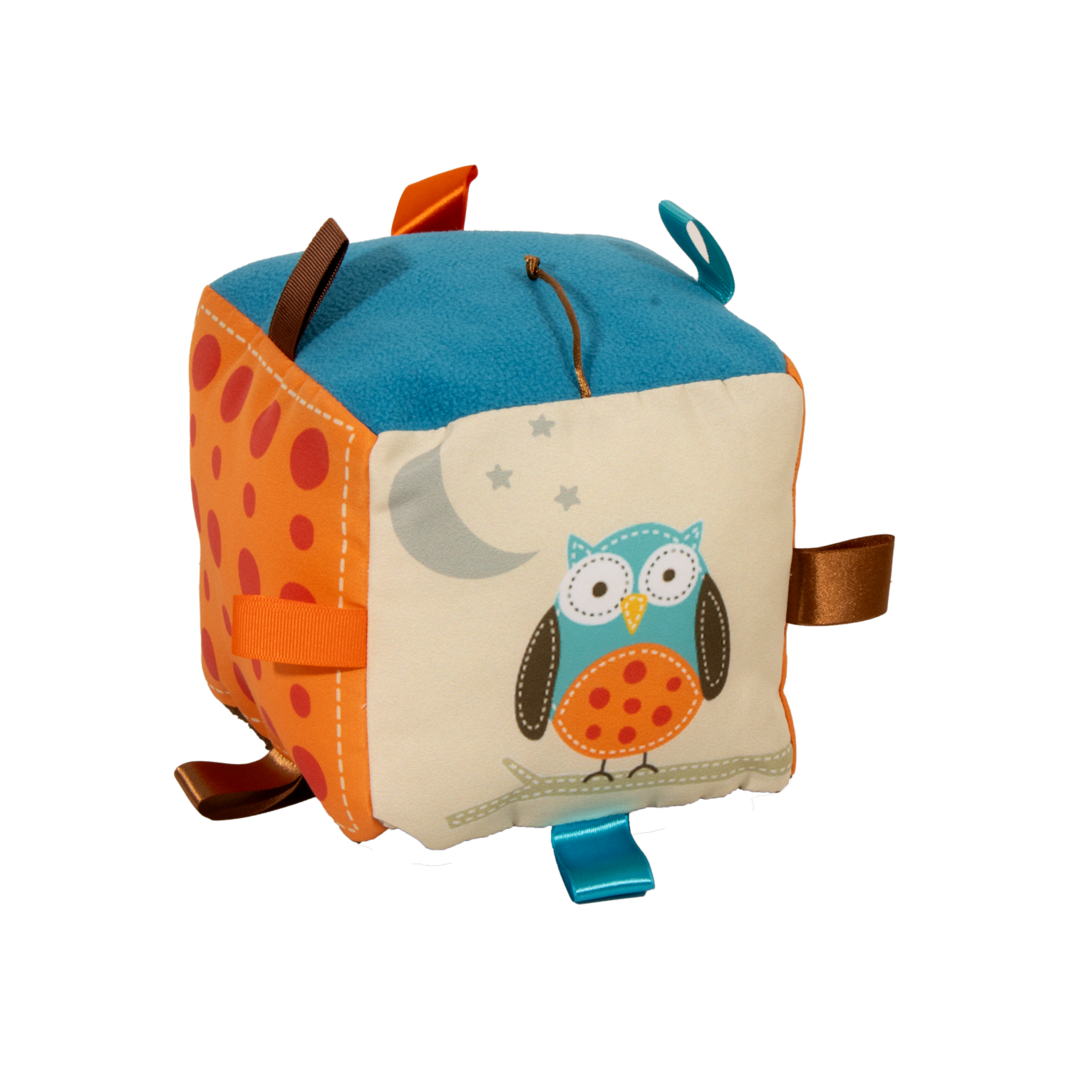 Cubo Suave Sensorial BAMBOLINA Para Bebés