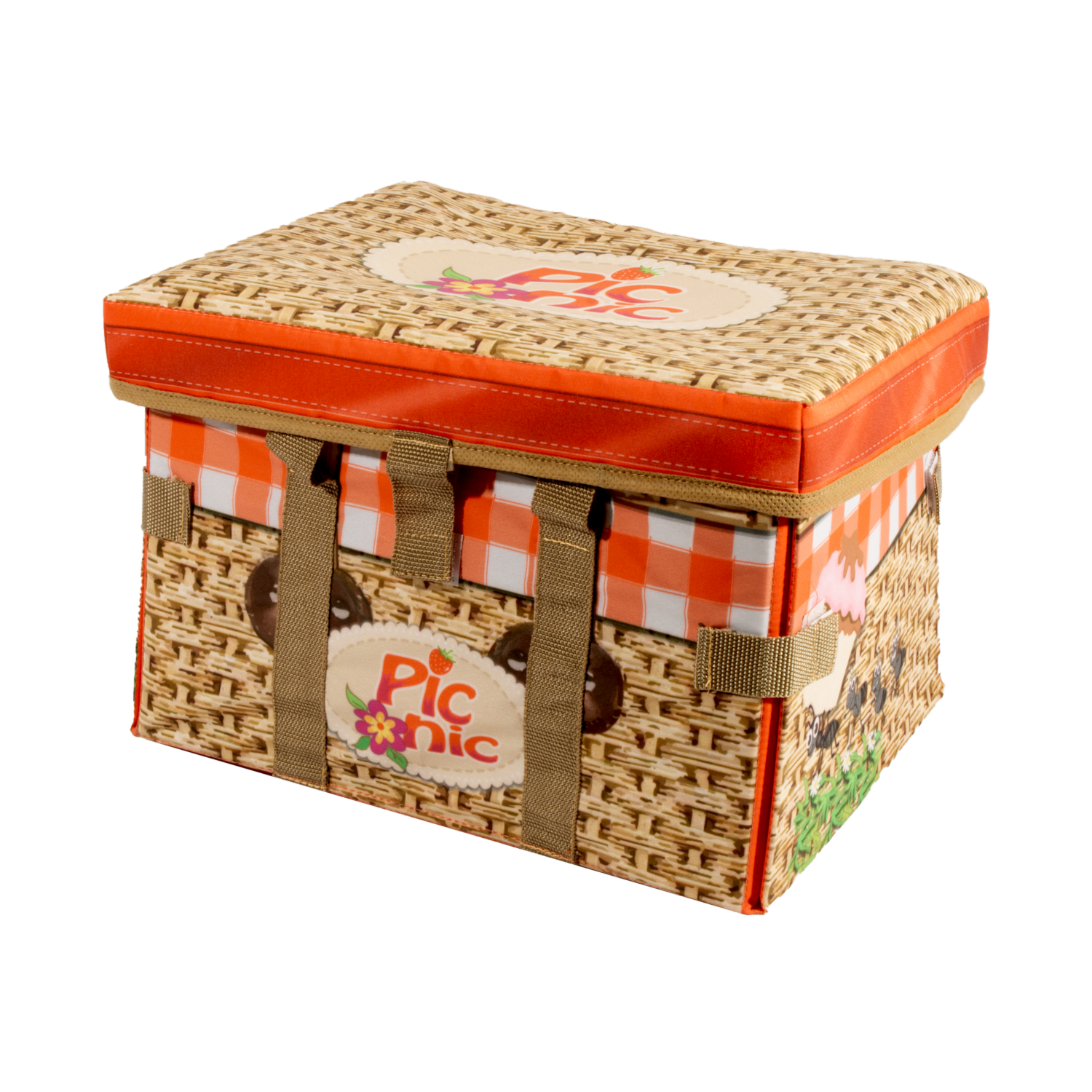 Set De Juego Canasta De Picnic BAMBOLINA Incluye Accesorios
