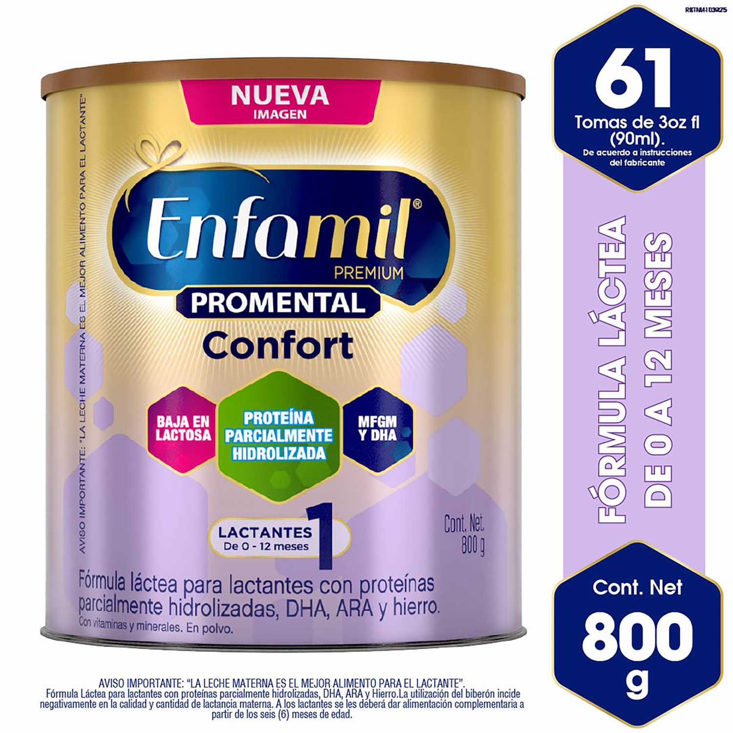 Leche En Fórmula Premium Promental Confort ENFAMIL 800 G