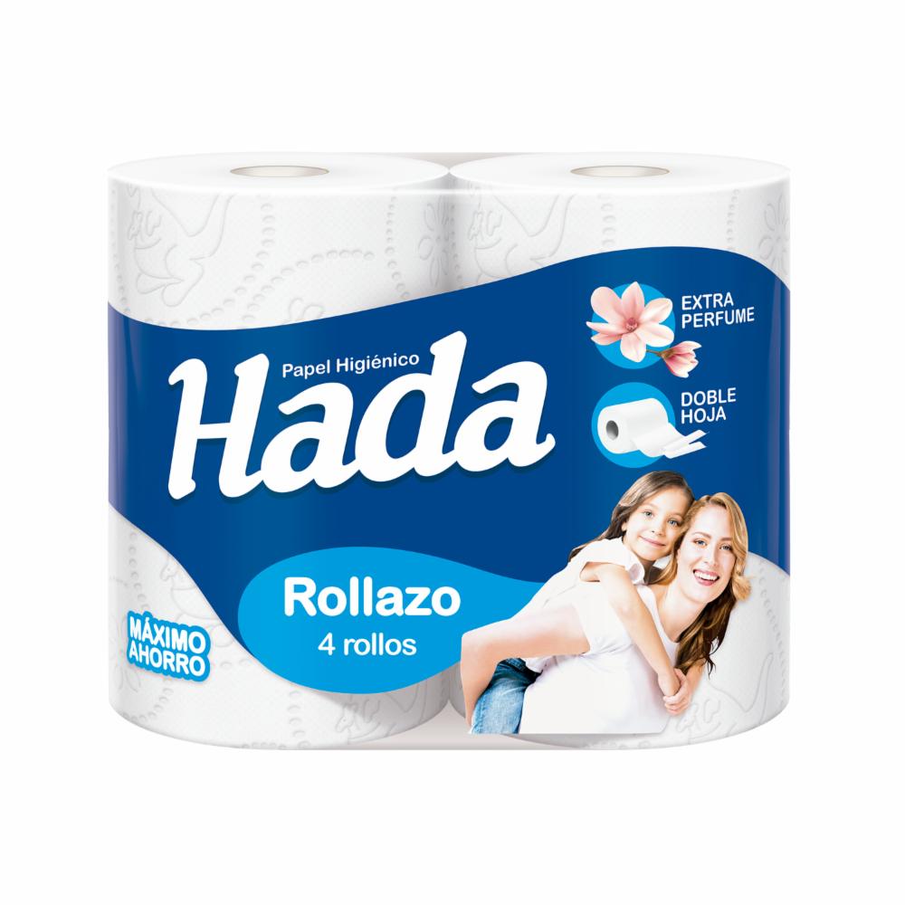 Papel Higiénico 40 metros HADA Rollos Supermaxi
