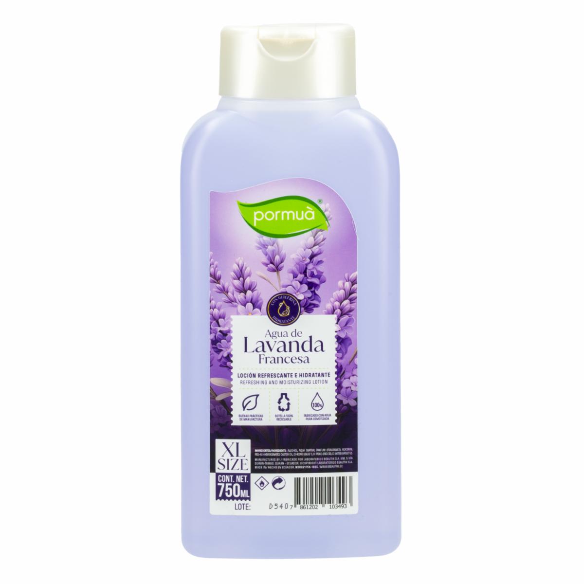 Colonia Refrescante Refrescante De Lavanda PORMUÀ 750 Ml