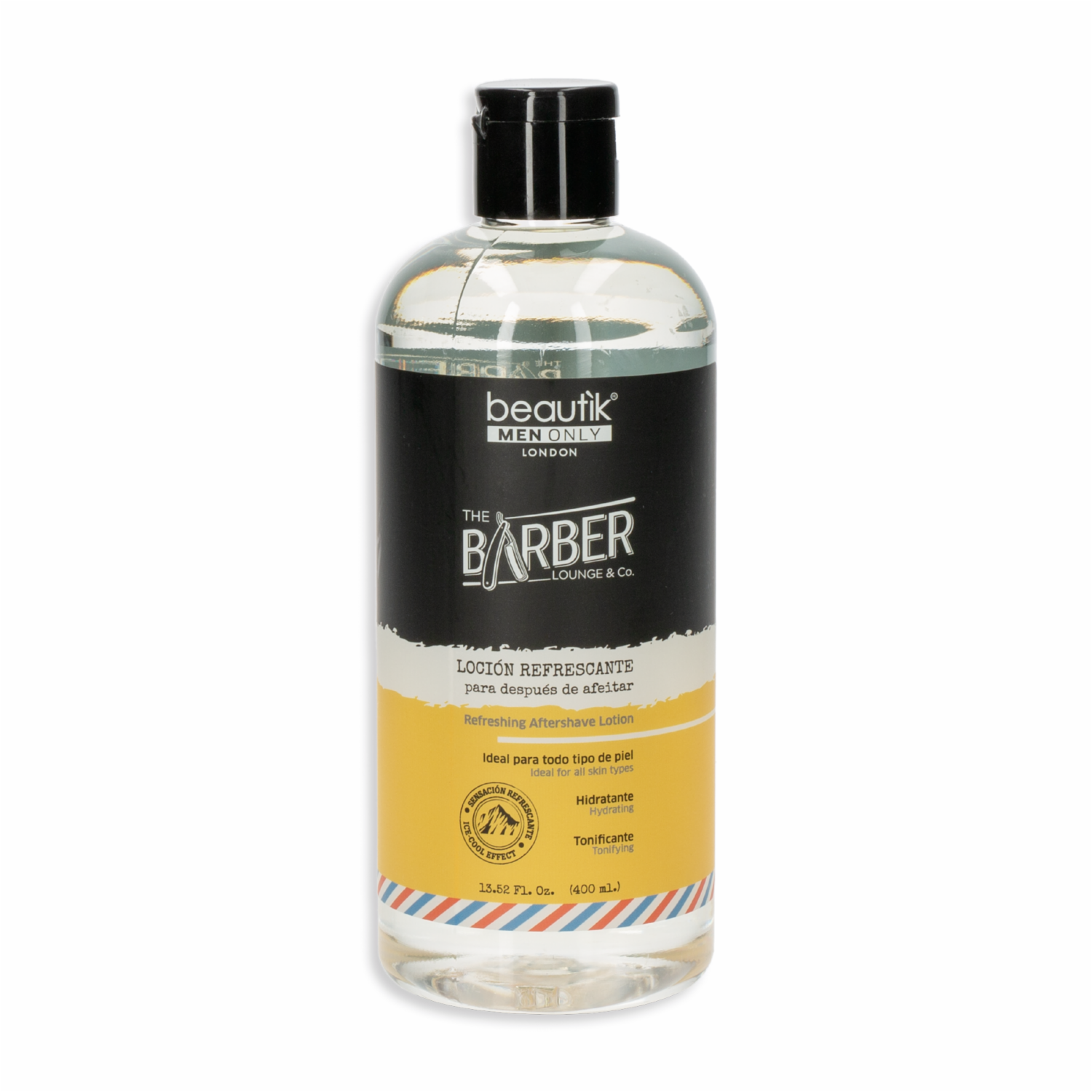After Shave Refrescante Y Tonificante THE BARBER 400 Ml