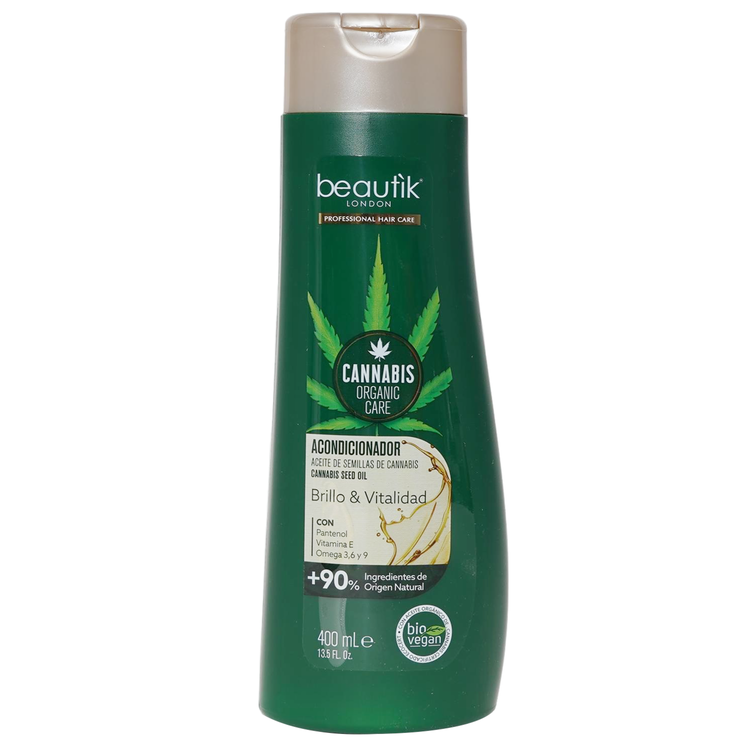Acondicionador De Cabello Cannabis Organic Care BEAUTÌK LONDON 400 Ml