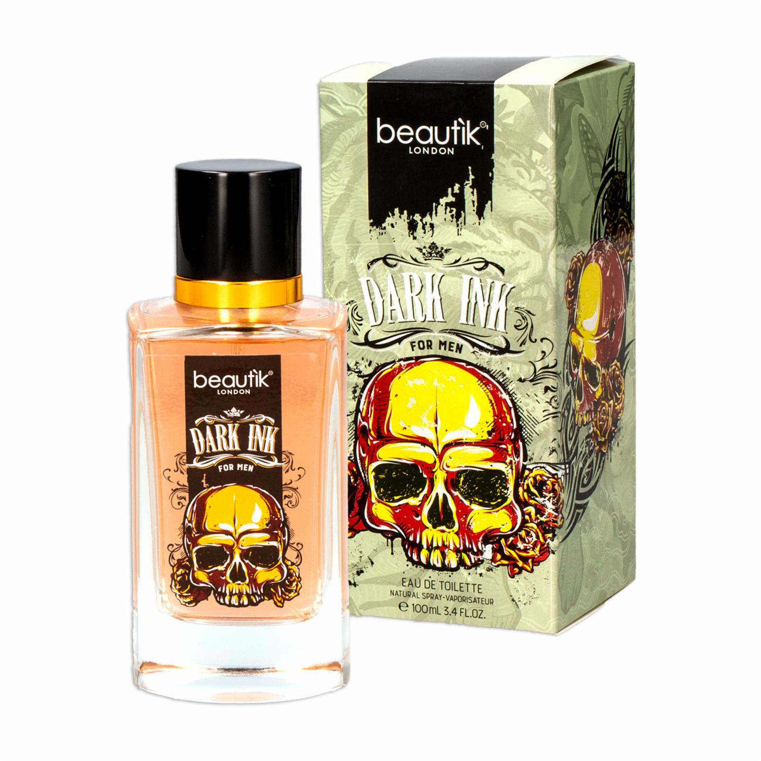 Fragancia Para Caballero Dark Ink BEAUTÌK LONDON EDT 100 Ml