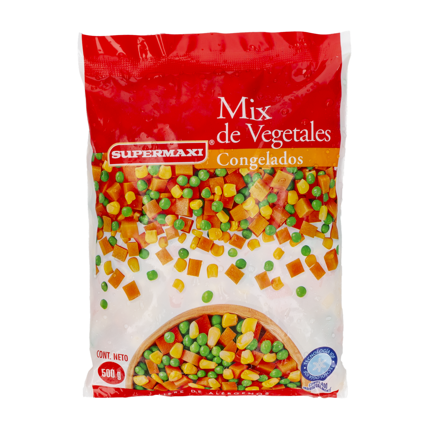 Mix De Vegetales Frescos Congelados SUPERMAXI 500 G