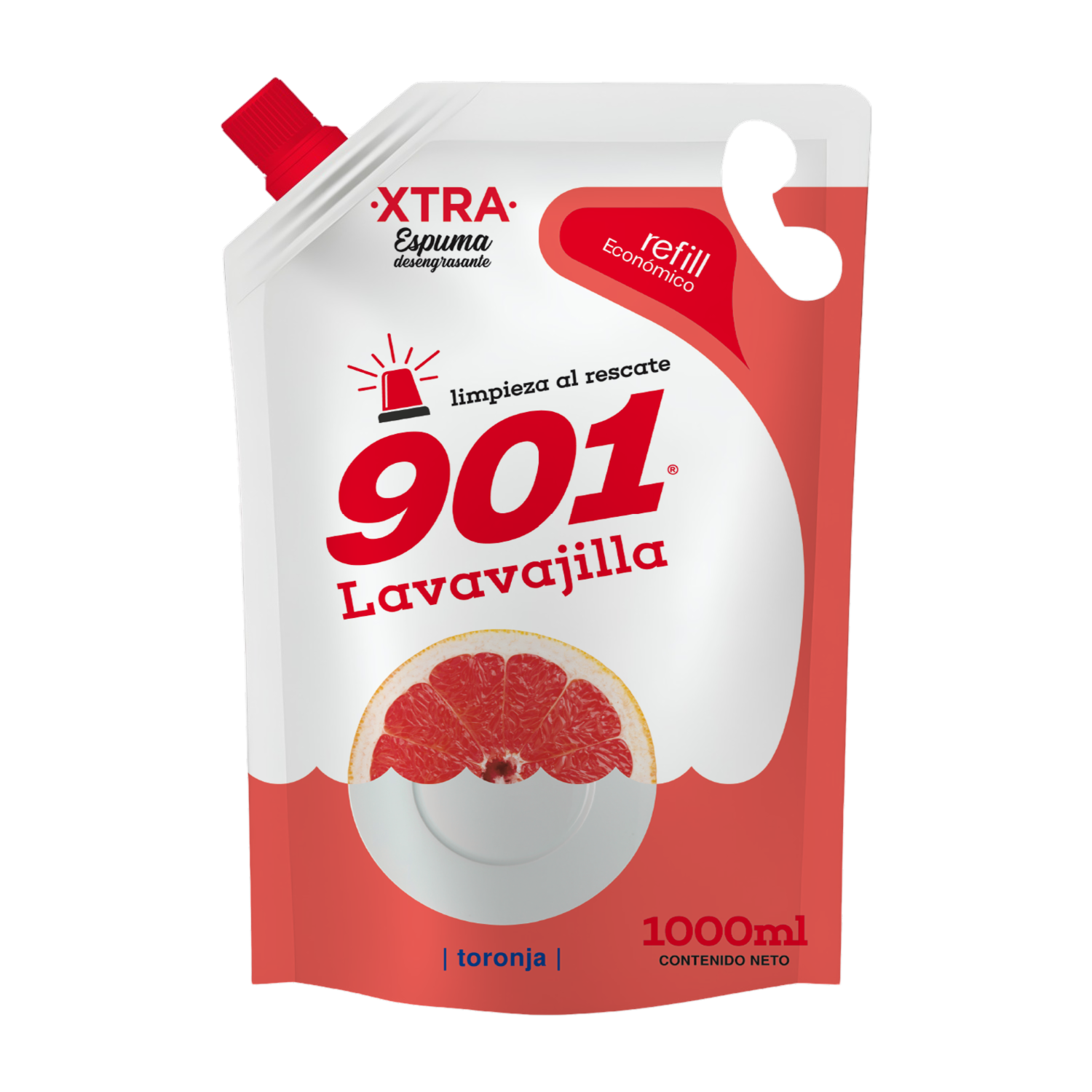 Lavavajilla Líquido Toronja Pomelo 901 1000 Ml
