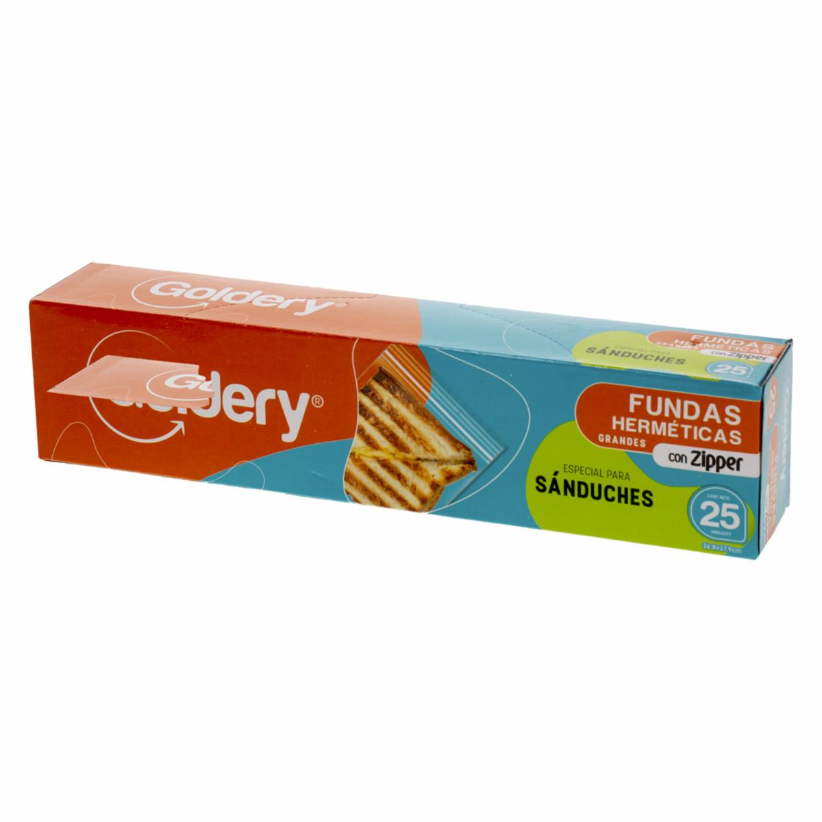 Fundas Herméticas Con Cierre 26 X 27 Cm GOLDERY 25 Uds