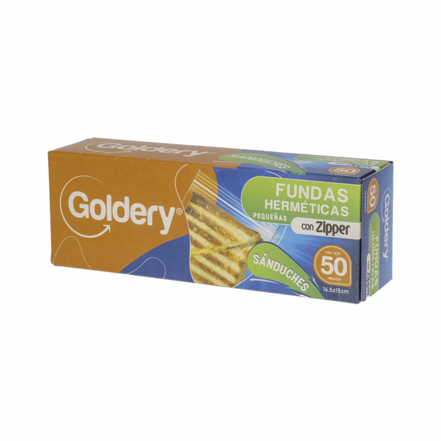 Fundas Herméticas Con Cierre 16 X 14 Cm GOLDERY 50 Uds