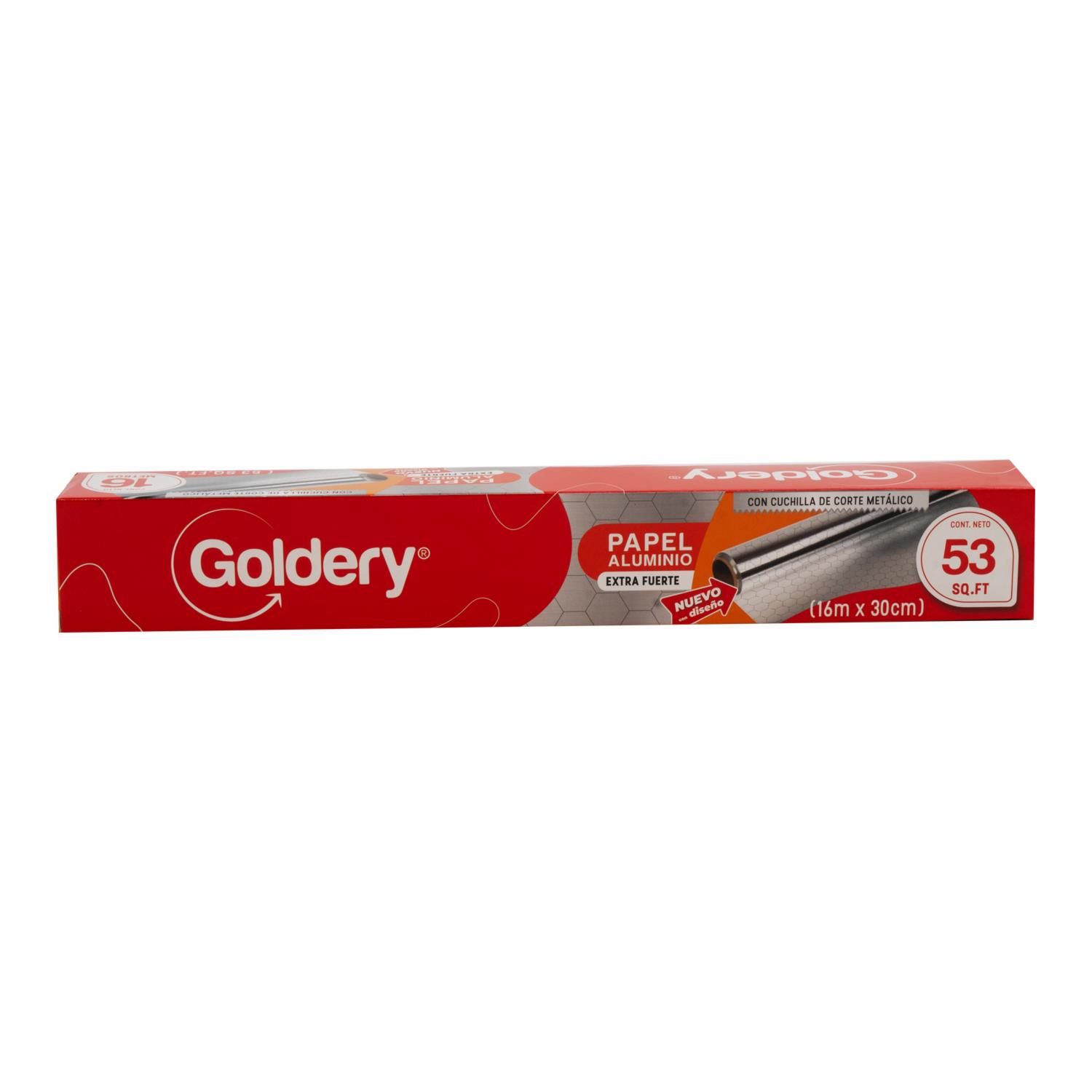Papel Aluminio GOLDERY Unidad