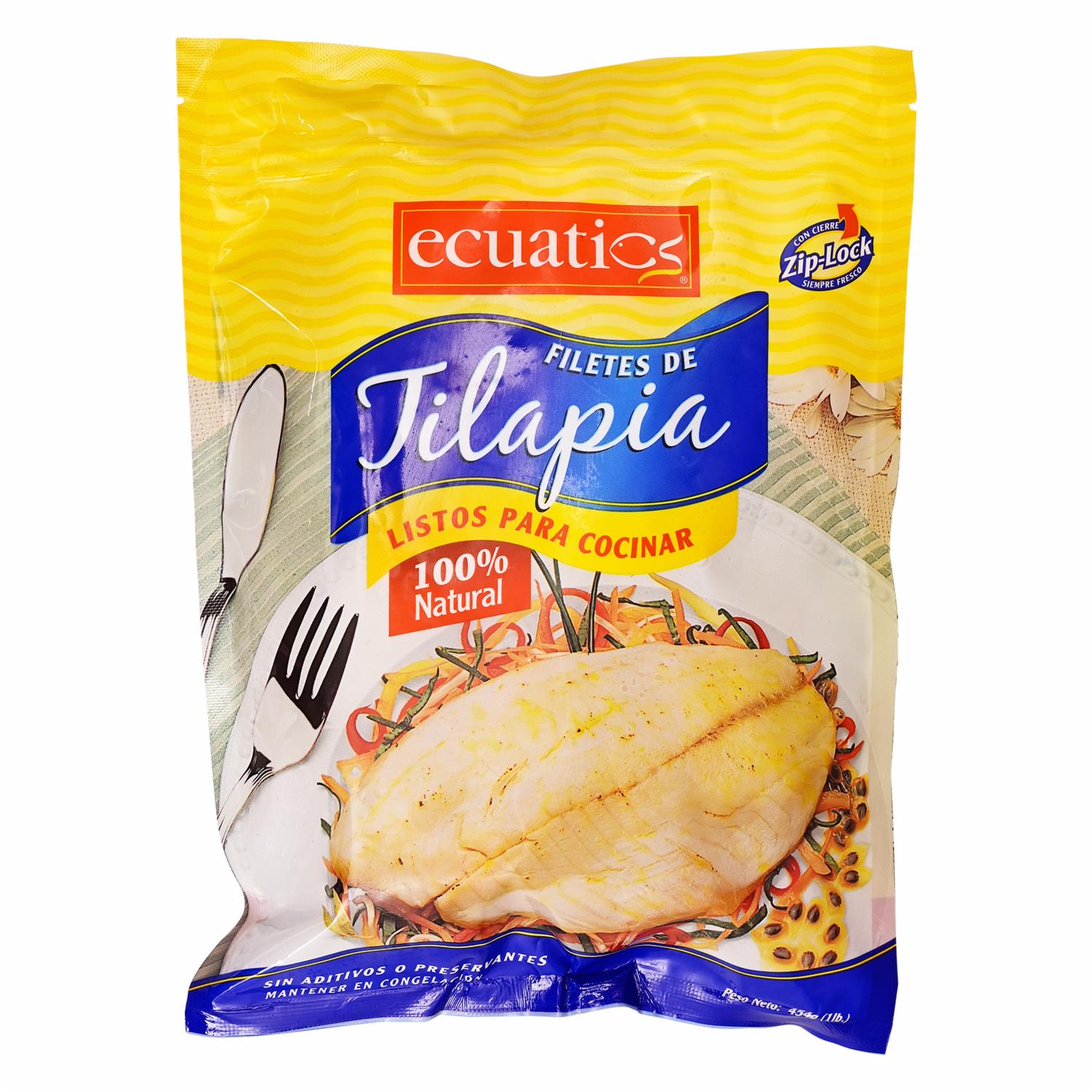 Filetes De Tilapia ECUATICS 454 G