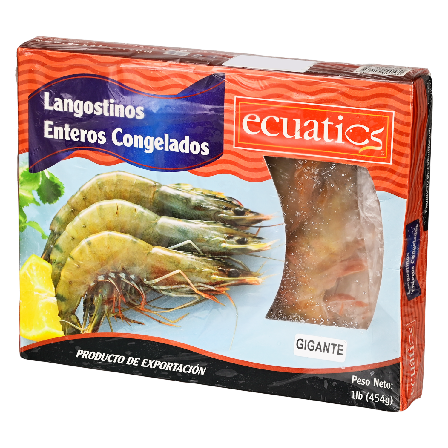 Langostinos Enteros ECUATICS 454 g