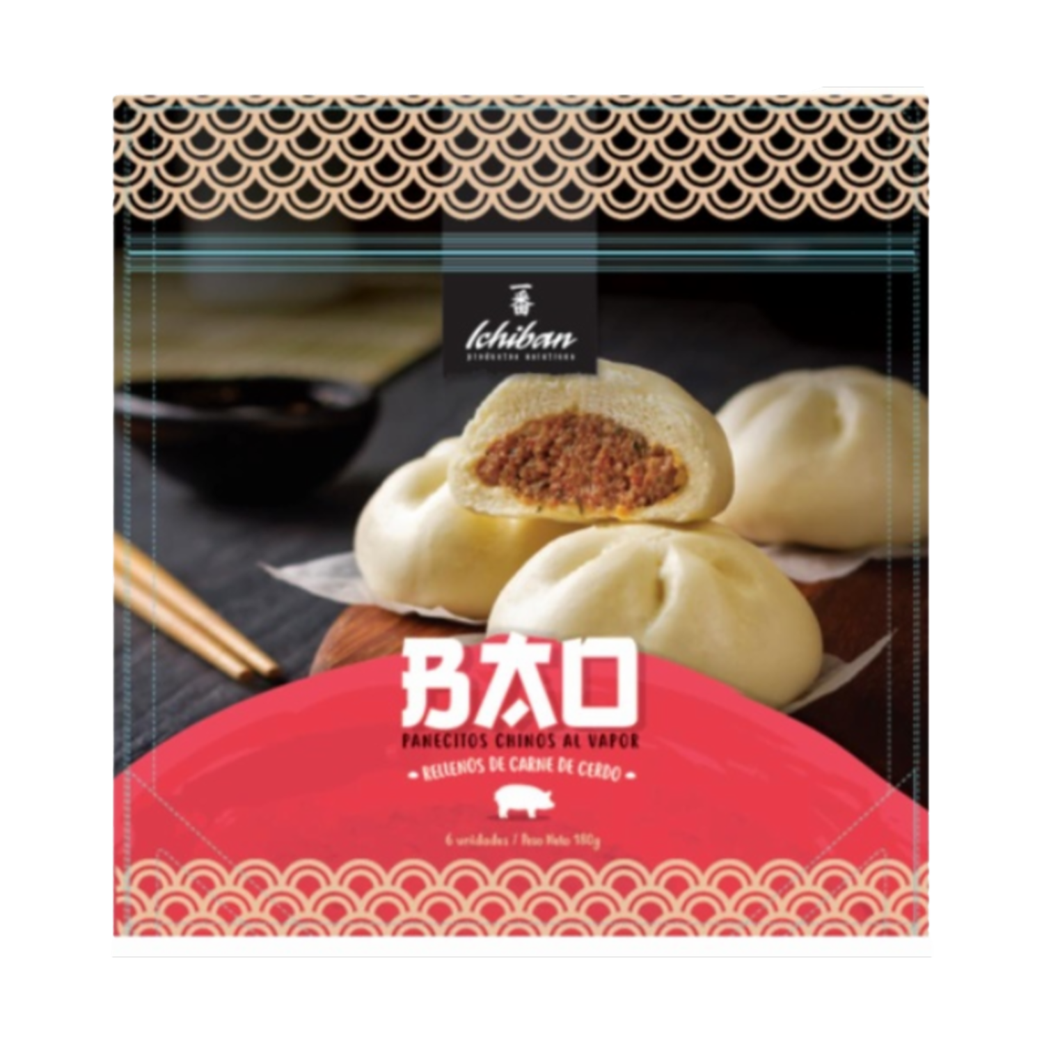 Bao Rellenos De Carne De Cerdo ICHIBAN 360 G