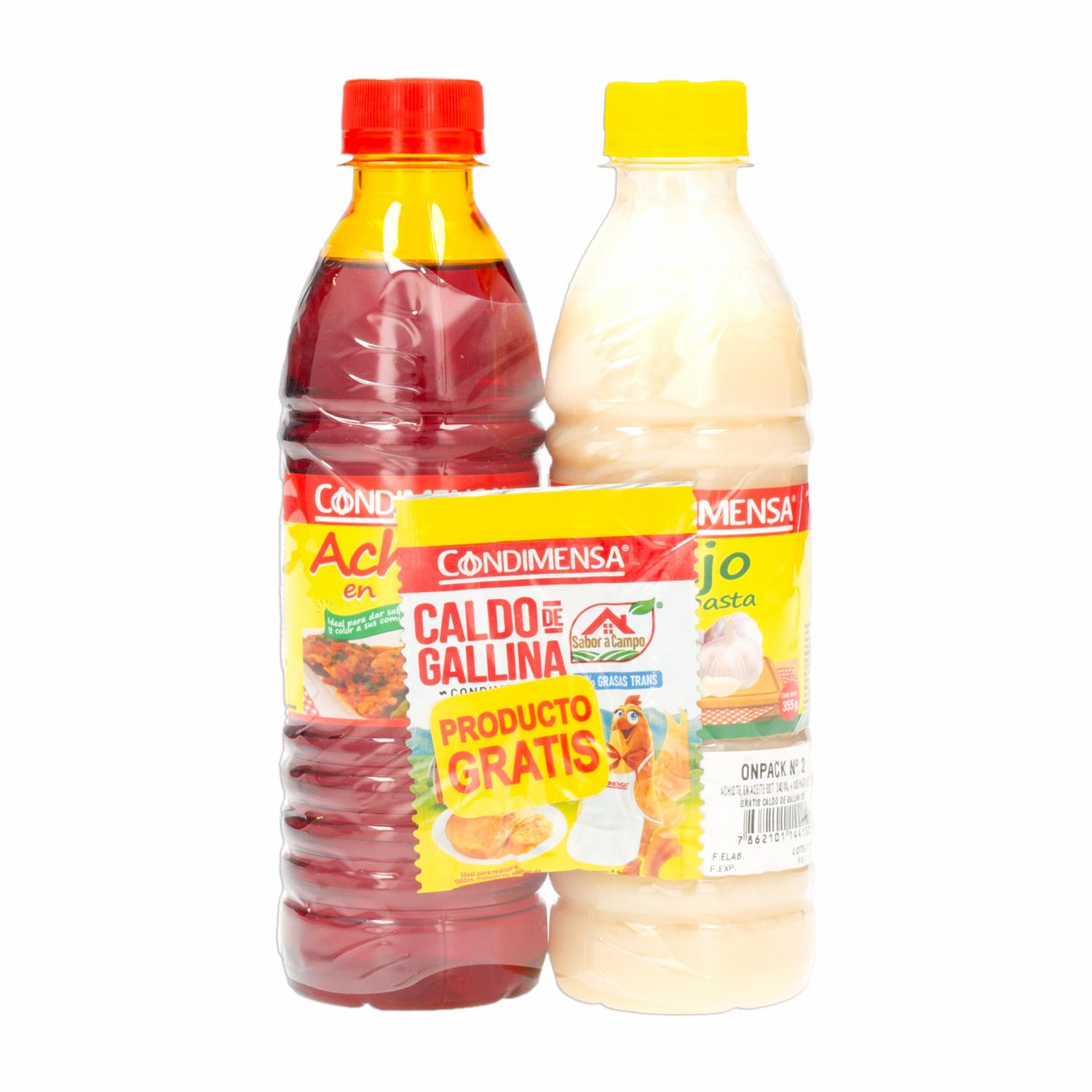 Combo De Aceite + Ajo CONDIMENSA 735   G