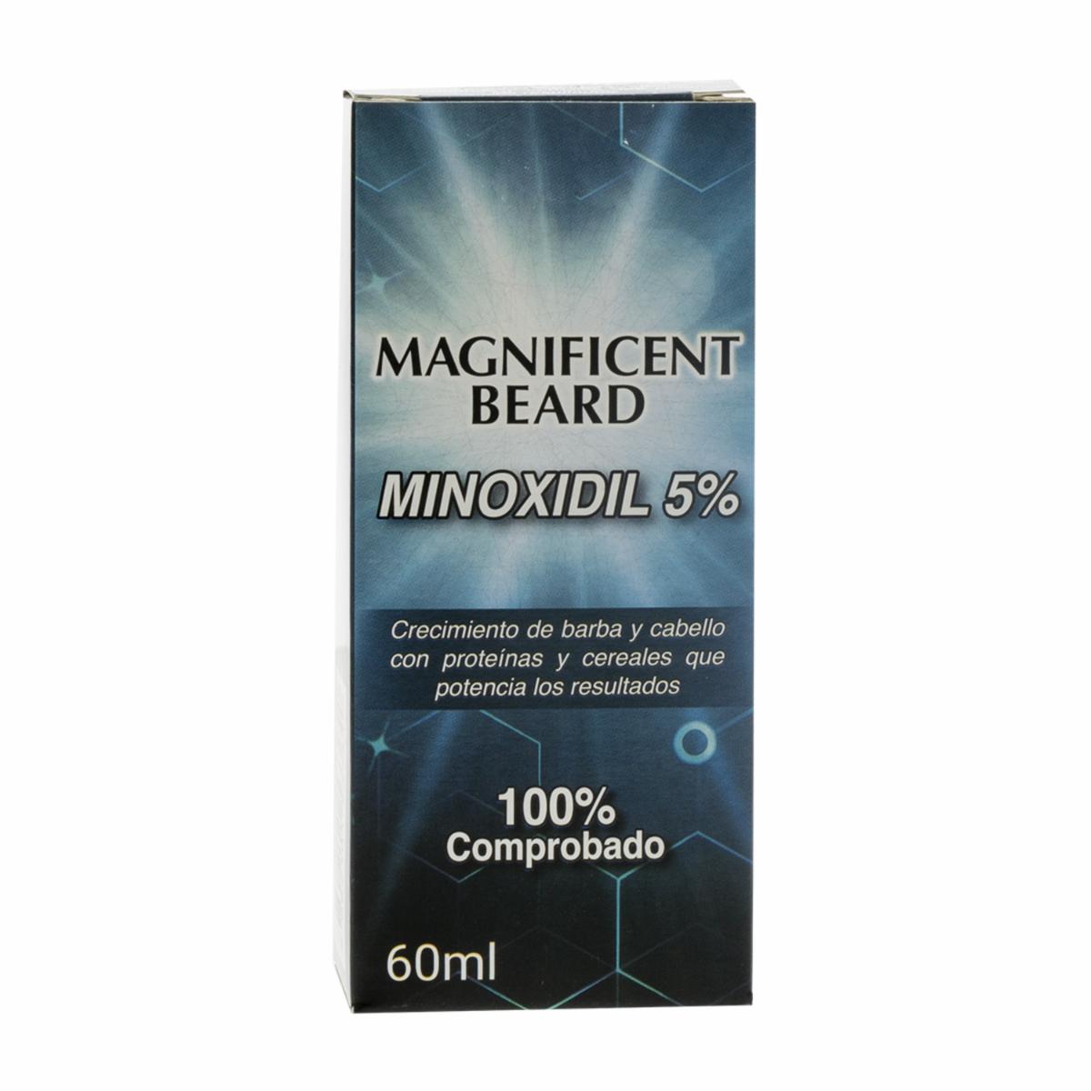 Minoxidil Loción Para Crecimiento De Barba MAGNIFICENT BEARD 60 Ml
