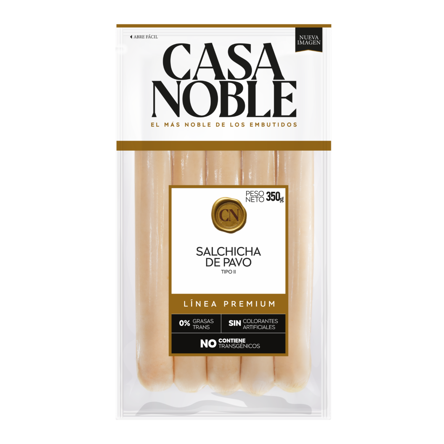 Salchicha De Pavo CASA NOBLE 350 G