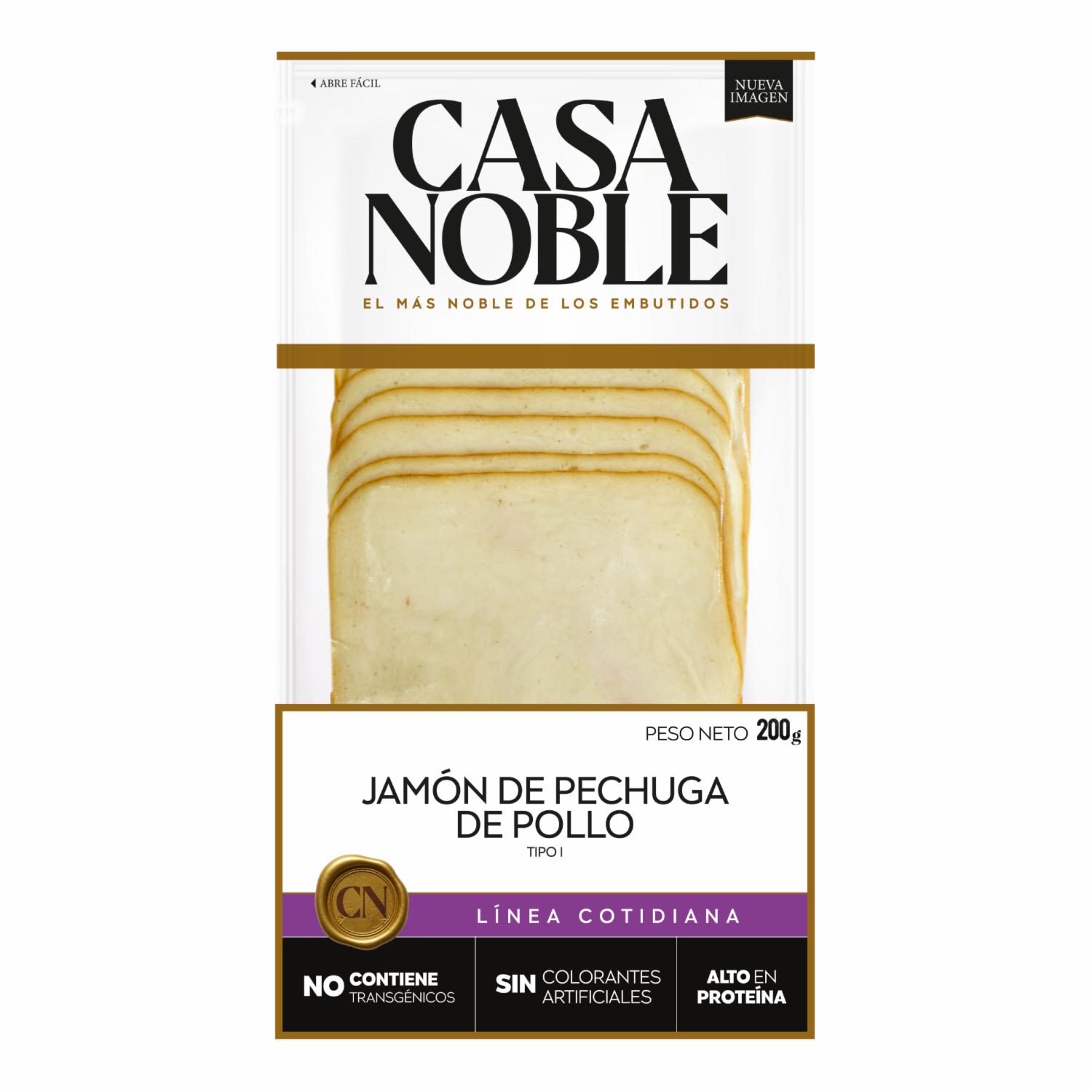 Jamón De Pechuga De Pollo CASA NOBLE 200 G