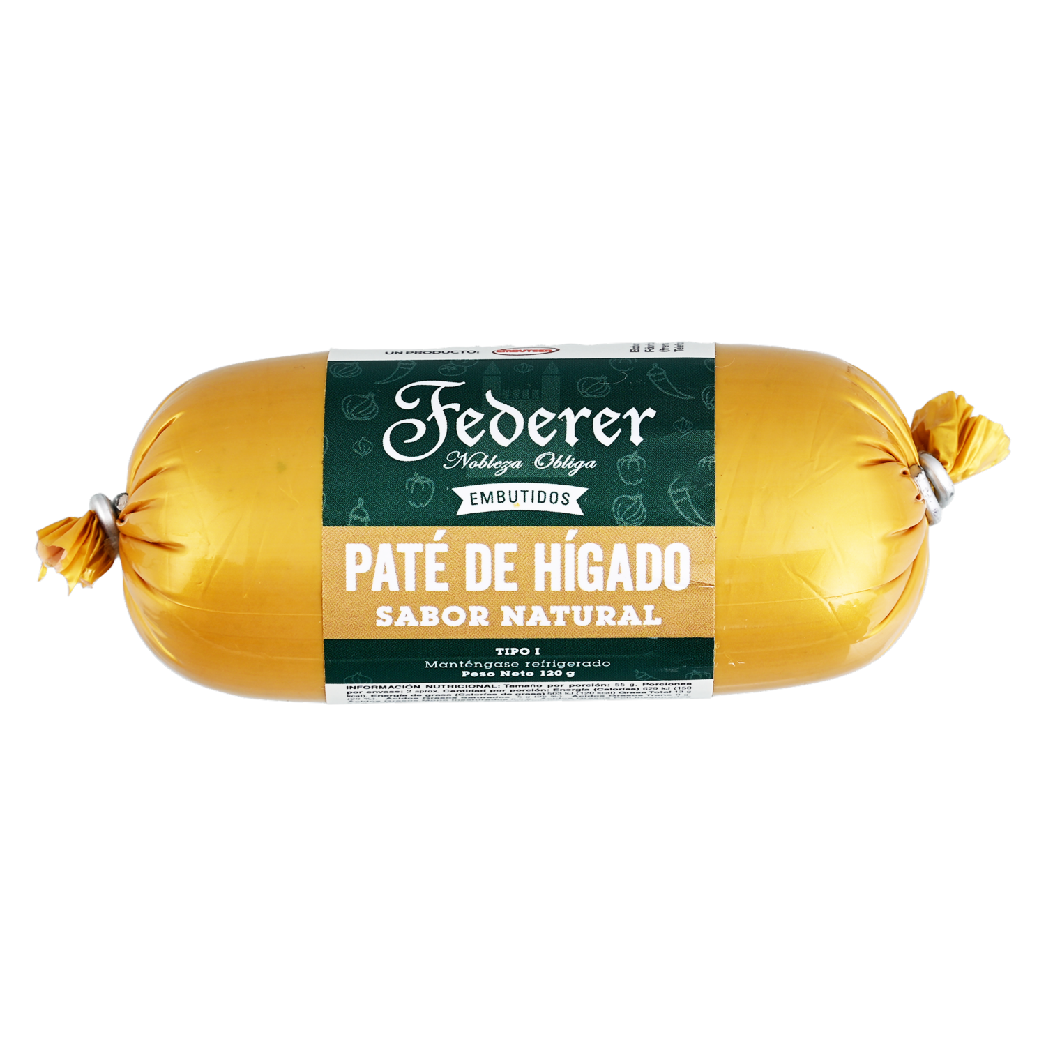 Paté Sabor Nar FEDERER 120g