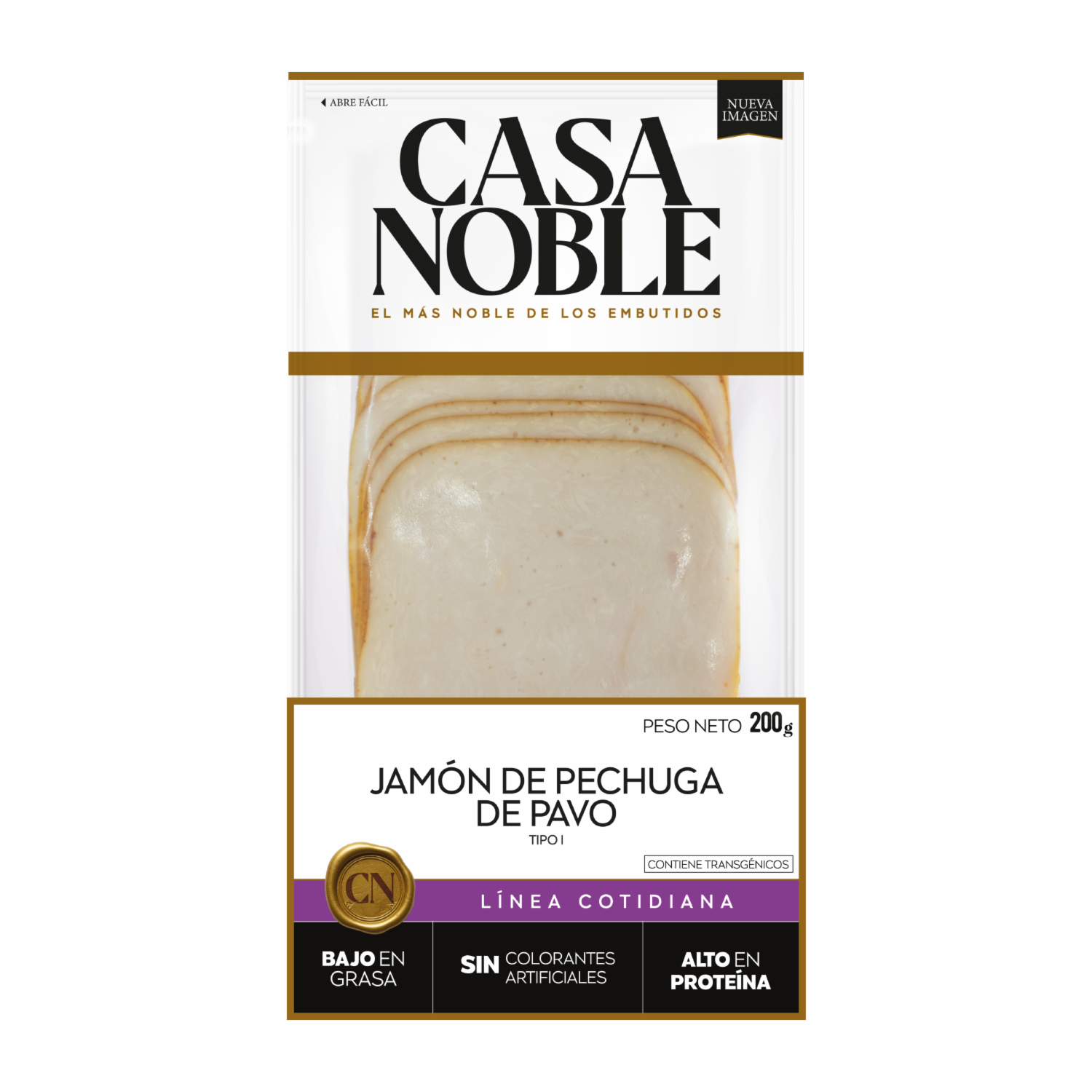 Jamón De Pechuga De Pavo CASA NOBLE 200 G