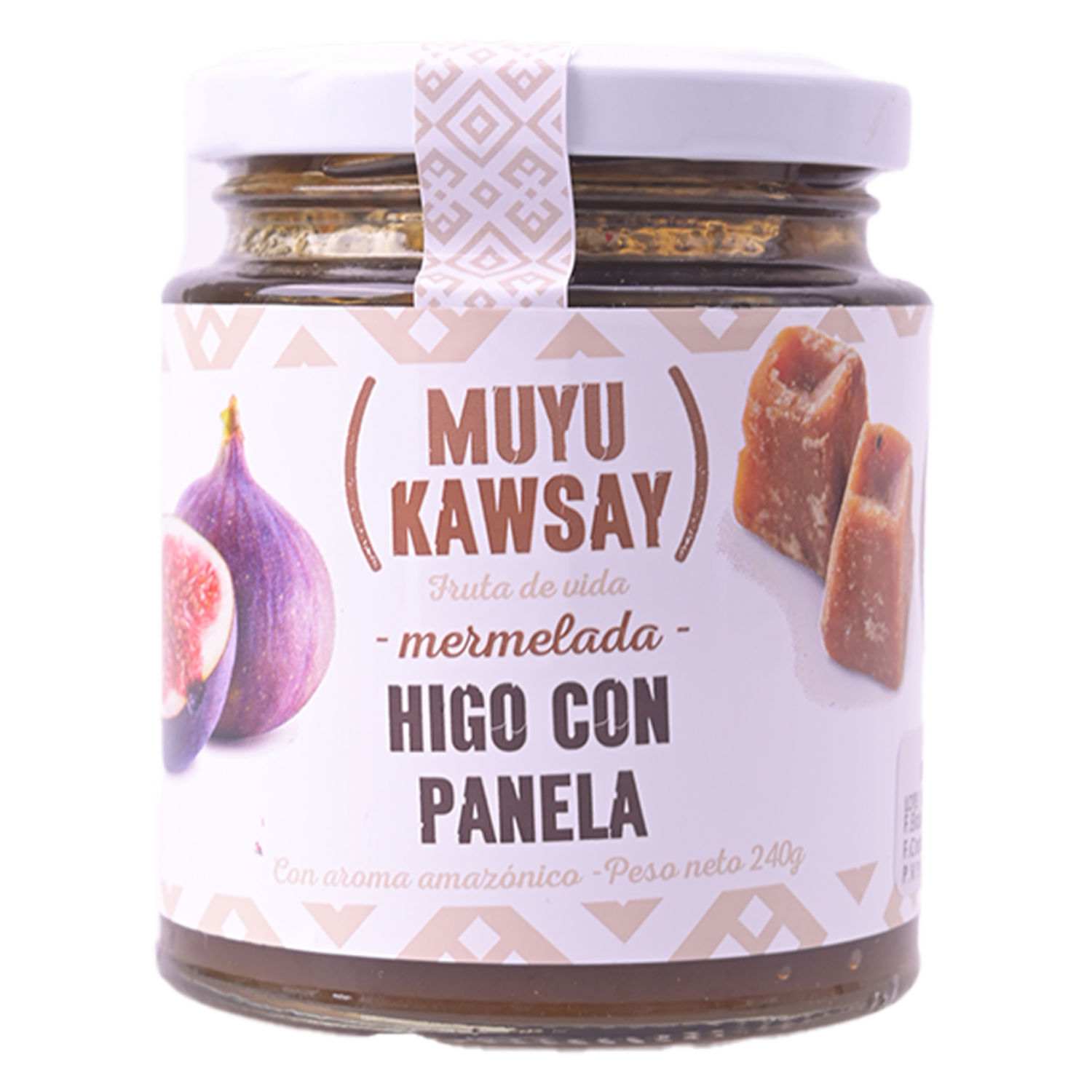 Mermelada De Higo Con Panela MUYU KAWSAY 240 G