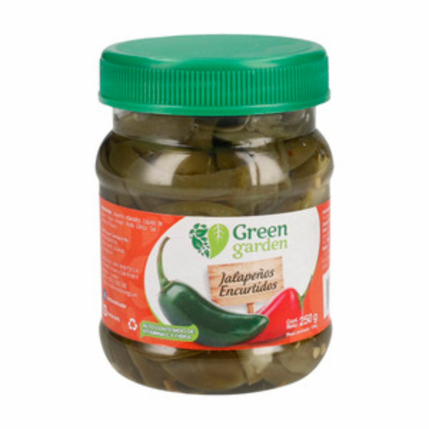 Jalapeños Encurtidos GREEN GARDEN 250 g