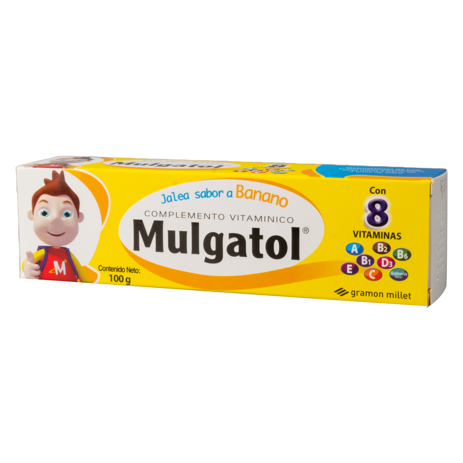 Multivitaminas Sabor A Banano MULGATOL 100g