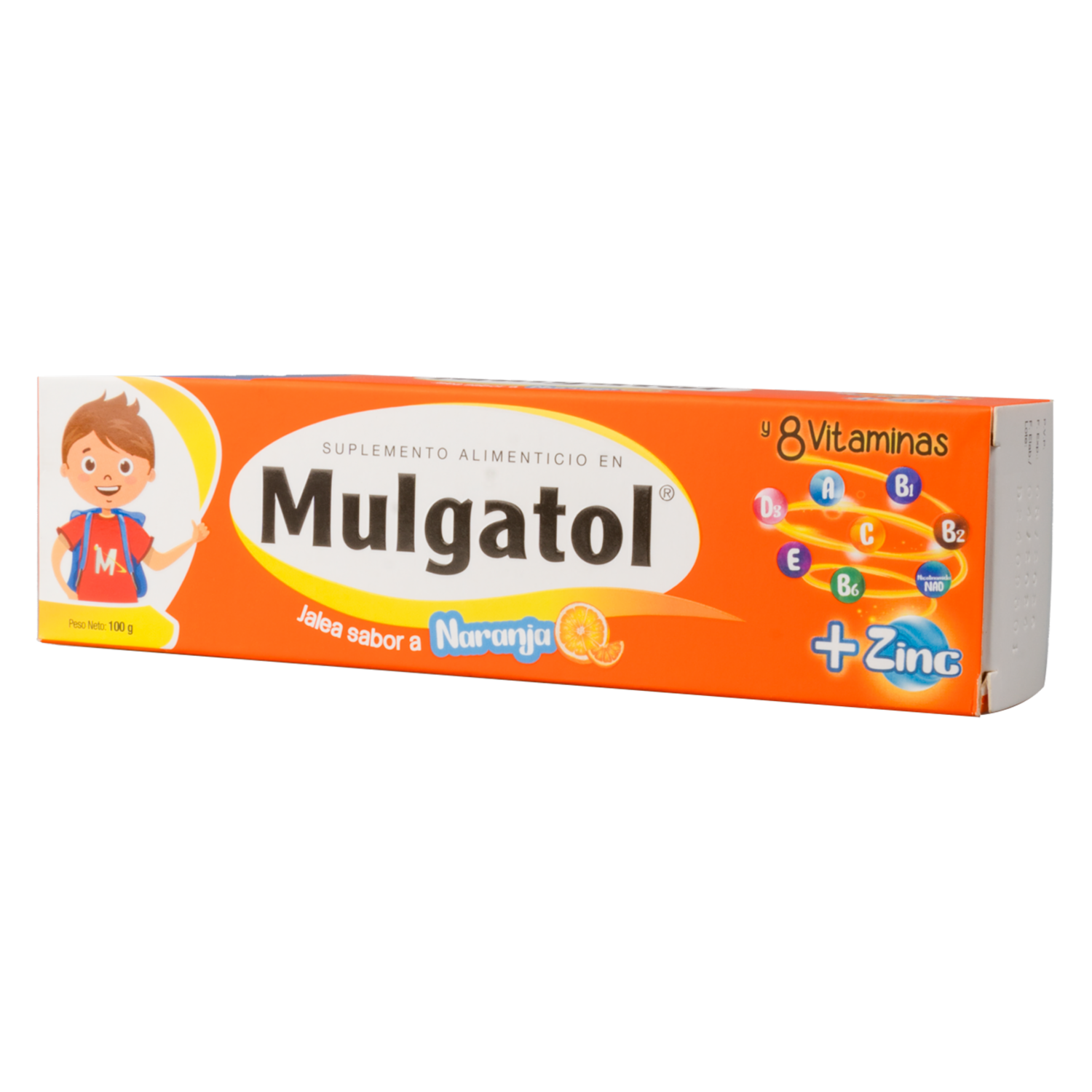 Suplemento Alimenticio Naranja MULGATOL 100 g
