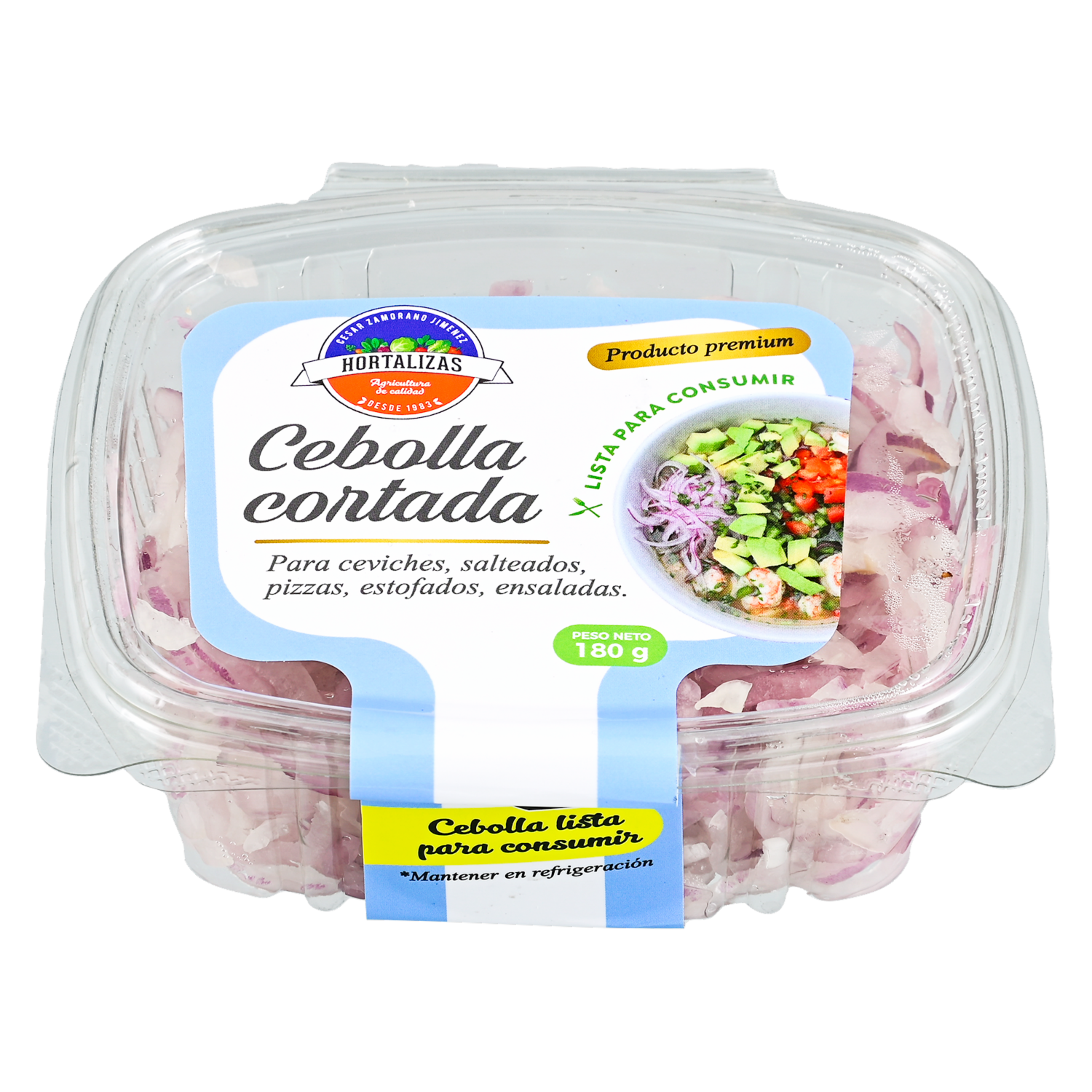 Cebolla Cortada ZAMORANO 180g