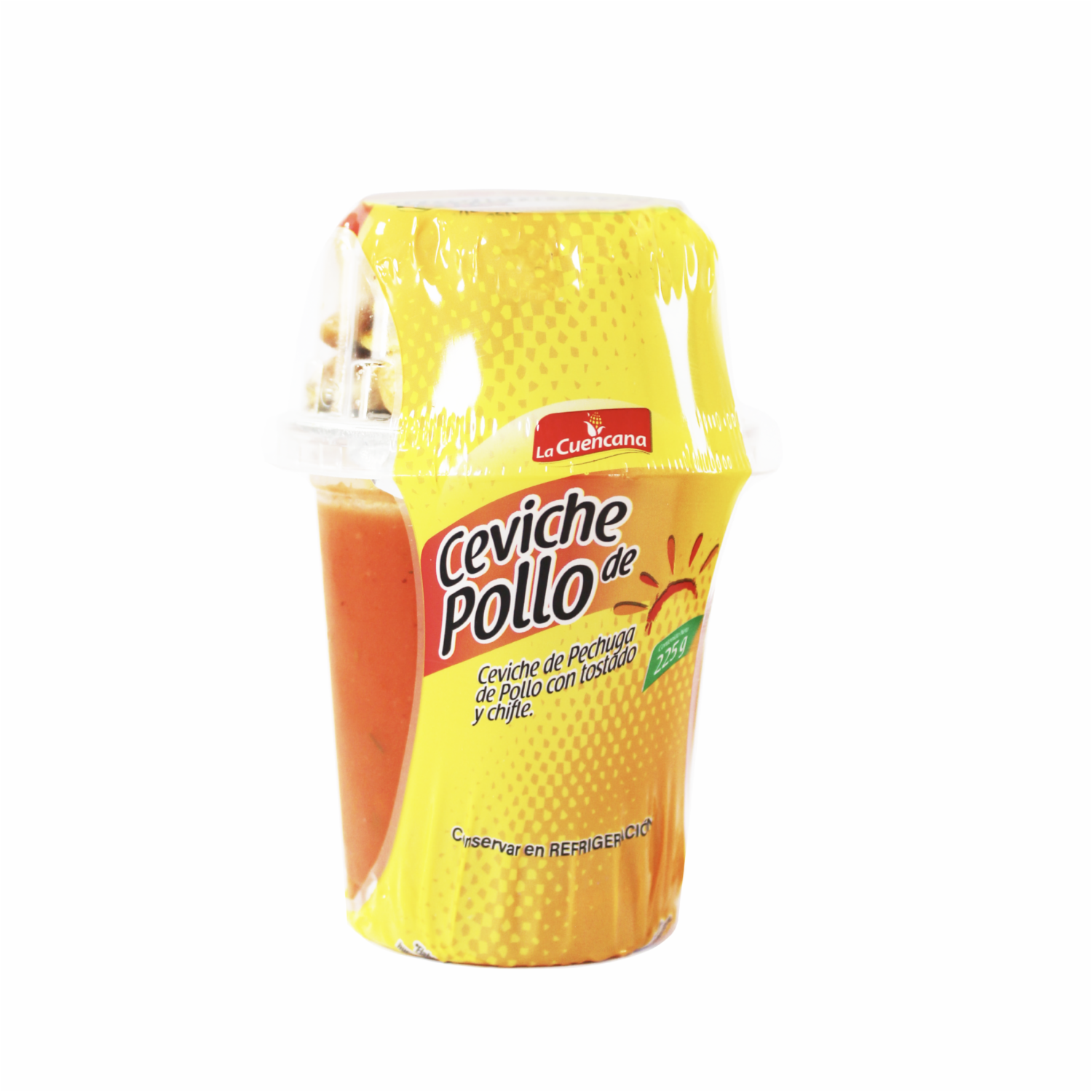 Ceviche De Pollo Con Tostado Y Chifle LA CUENCANA 225 G