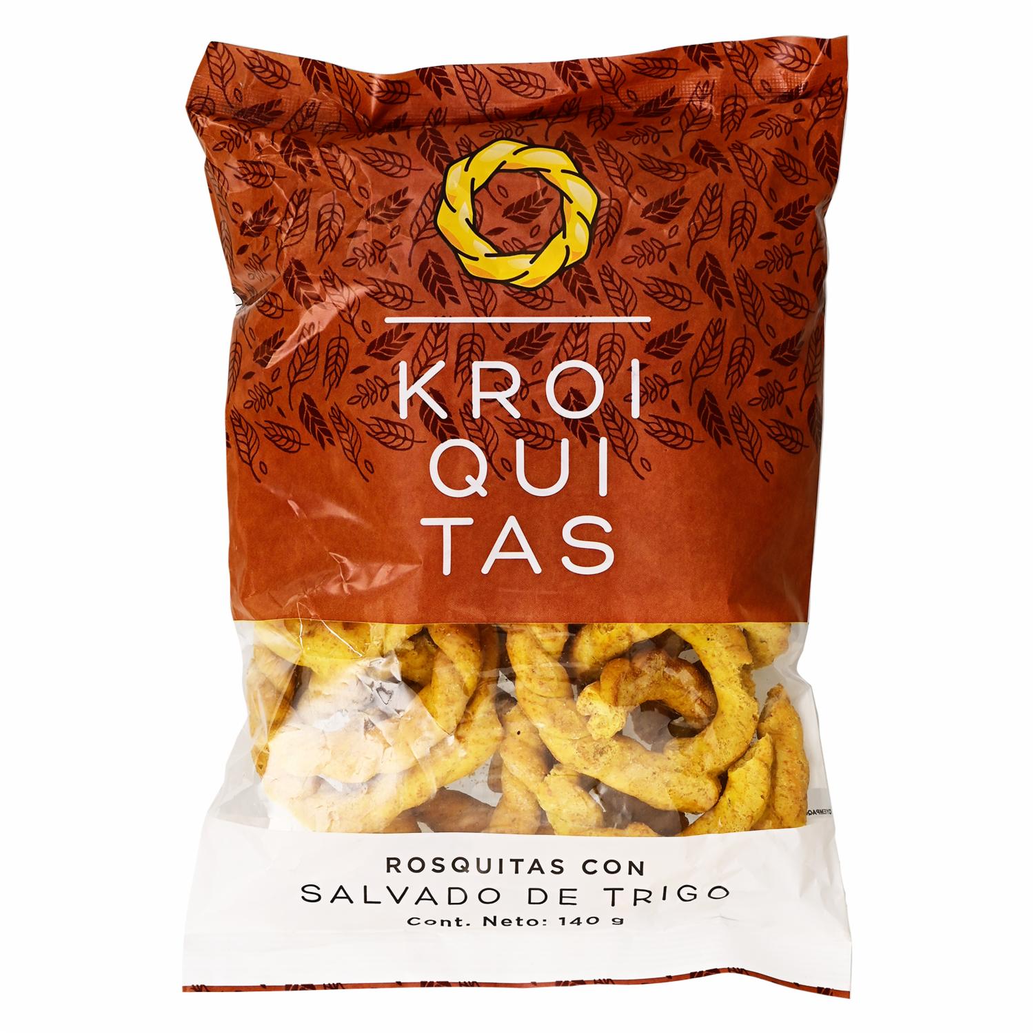 Rosquitas COCTEL Salvado De Trigo KROIPAN 140g
