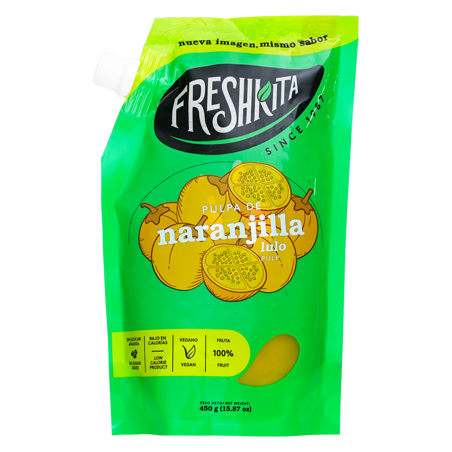 Pulpa De Naranjilla Fresca FRESHKITA 450 G