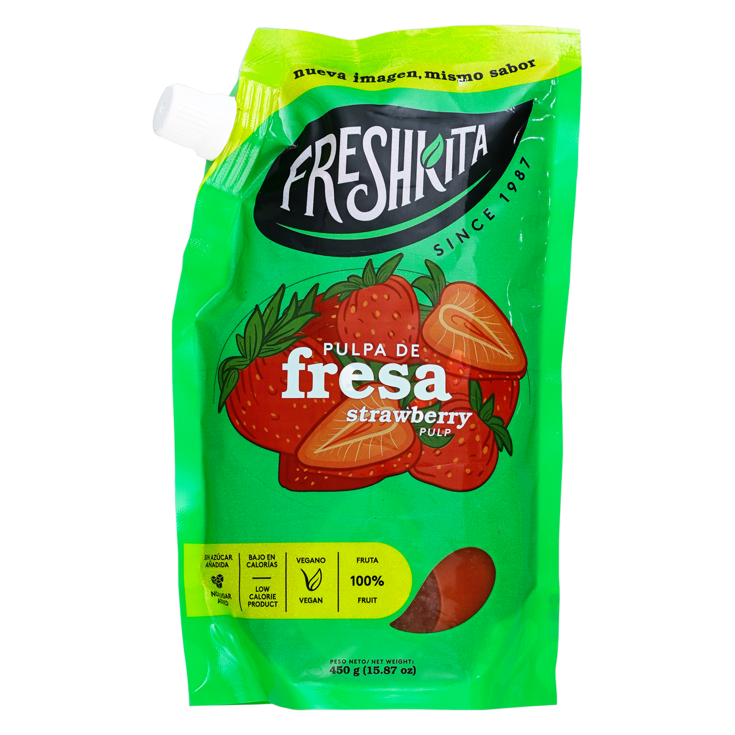 Pulpa De Fresa Fresca FRESHKITA 450 G