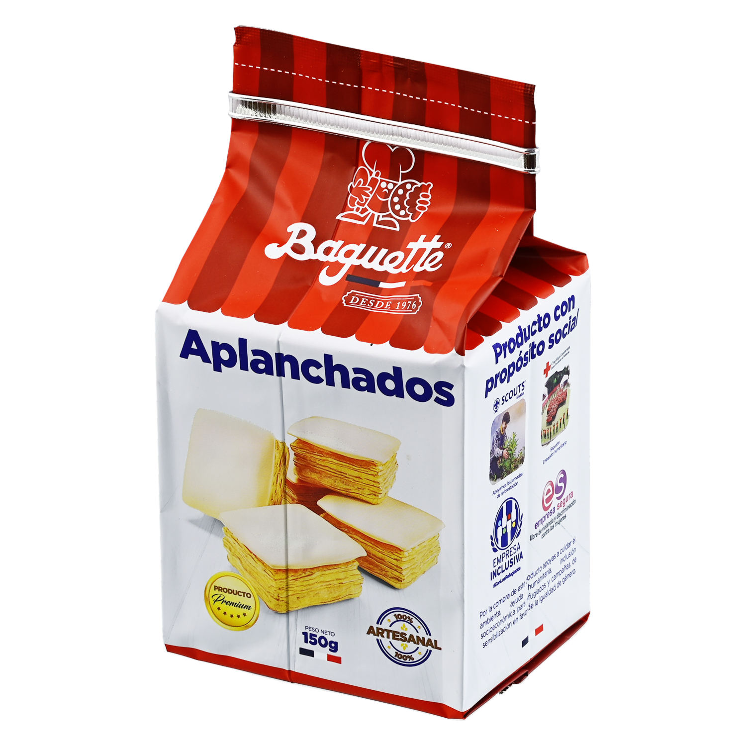 Aplanchados Frescos BAGUETTE 150 G