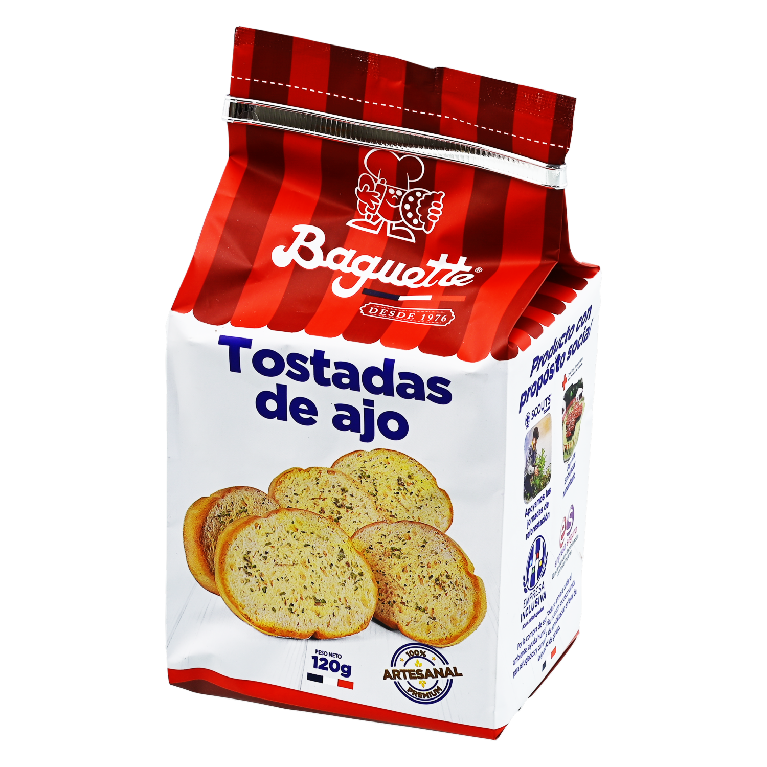 Tostadas Con Ajo BAGUETTE 120 G