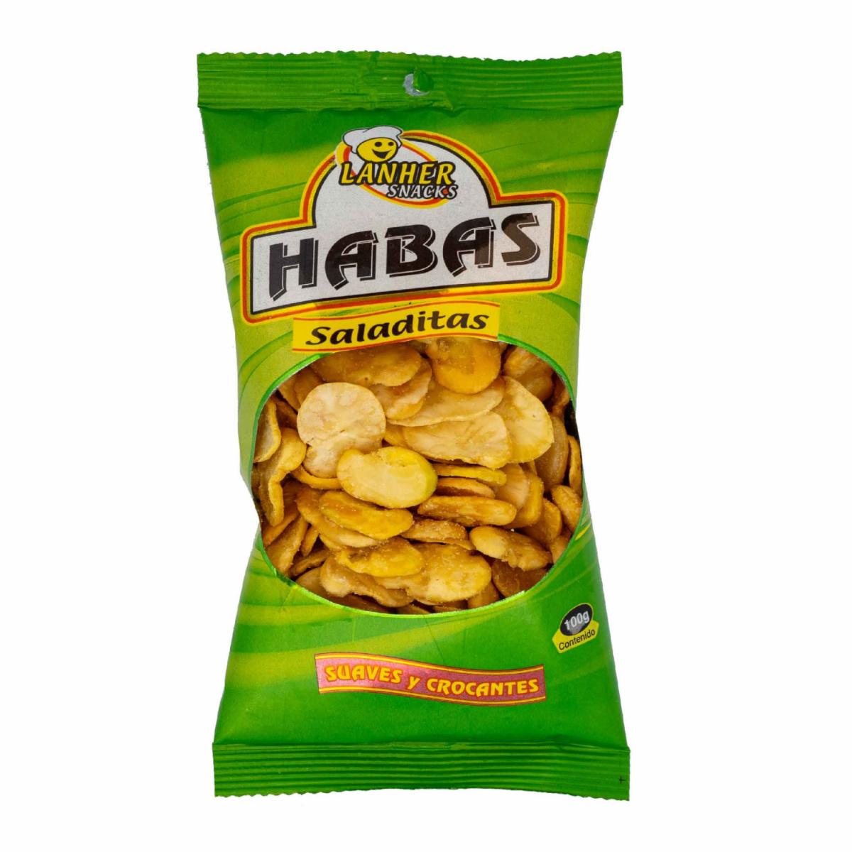 Habas Saladitas LANHER SNACKS 100 G