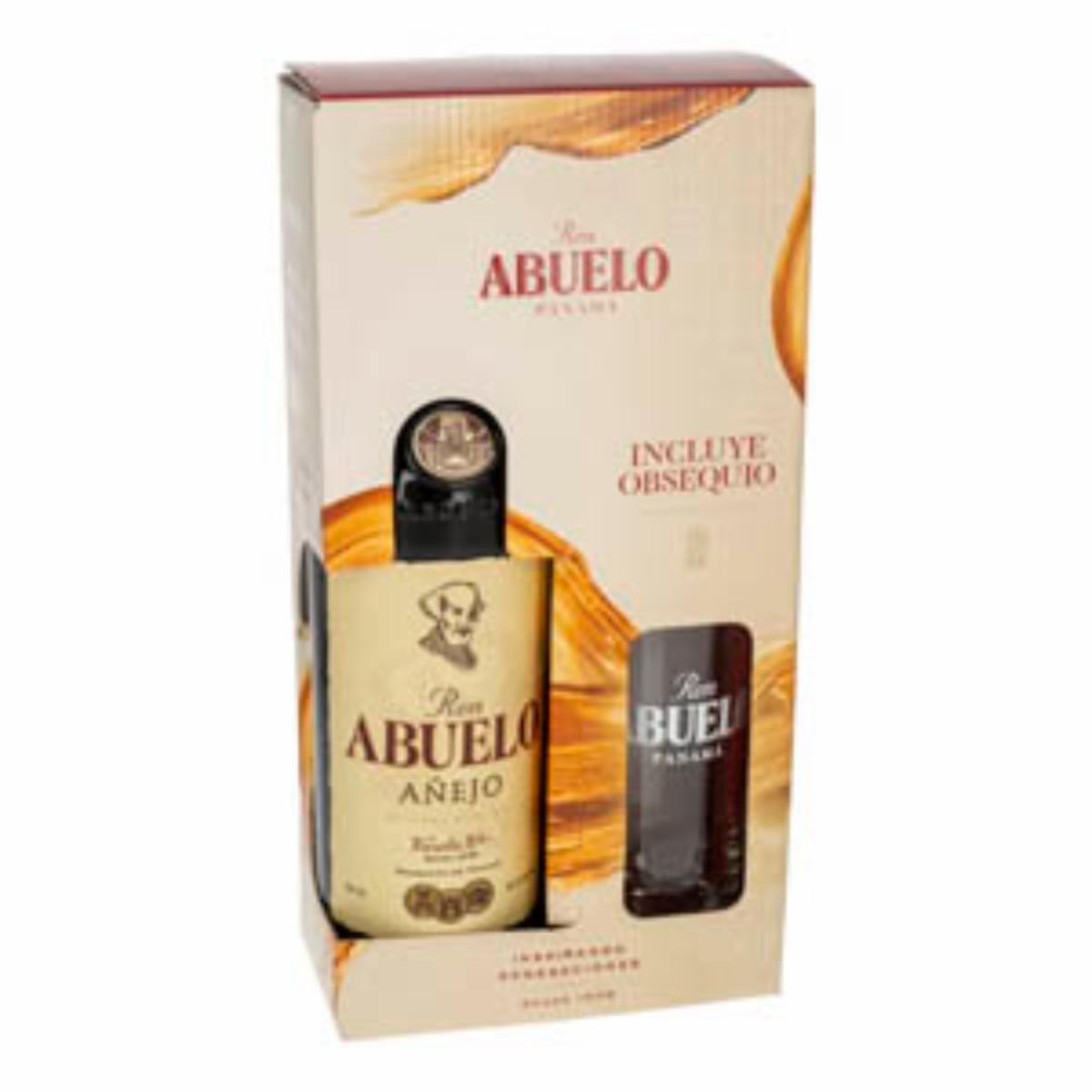 Ron Añejo 750 Ml + Obsequio Abuelo 750 Ml