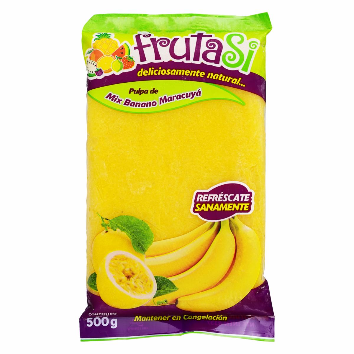 Pulpa De Banano/Maracuyá FRUTASI 500 G