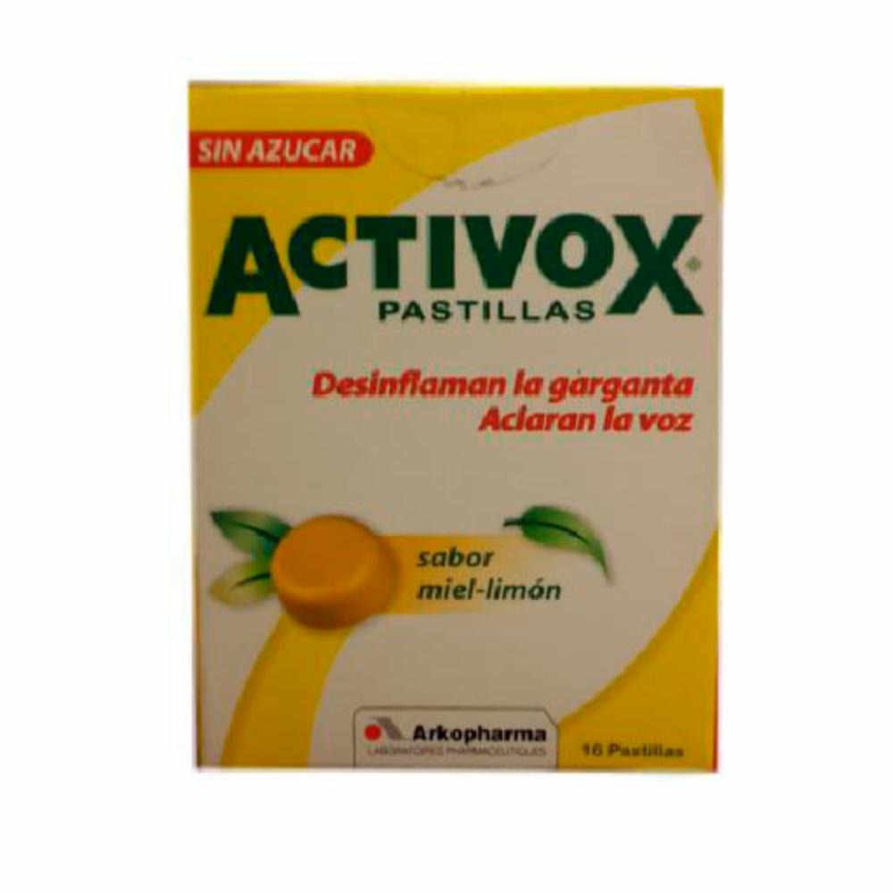 Antieptico Oral Con Miel Y Limon ACTIVOX 16 U