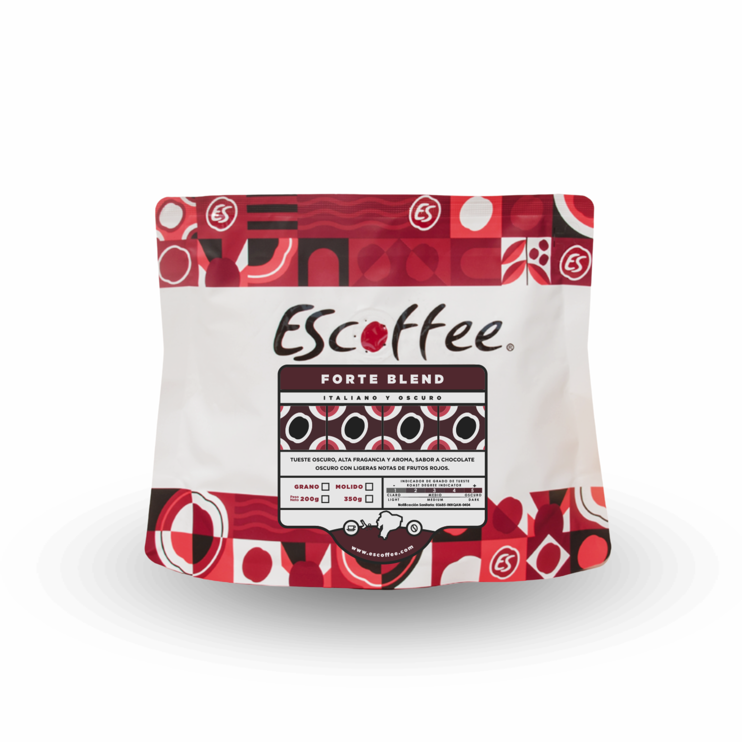 Café En Grano Forte Blend Tostado ESCOFFEE 350 G